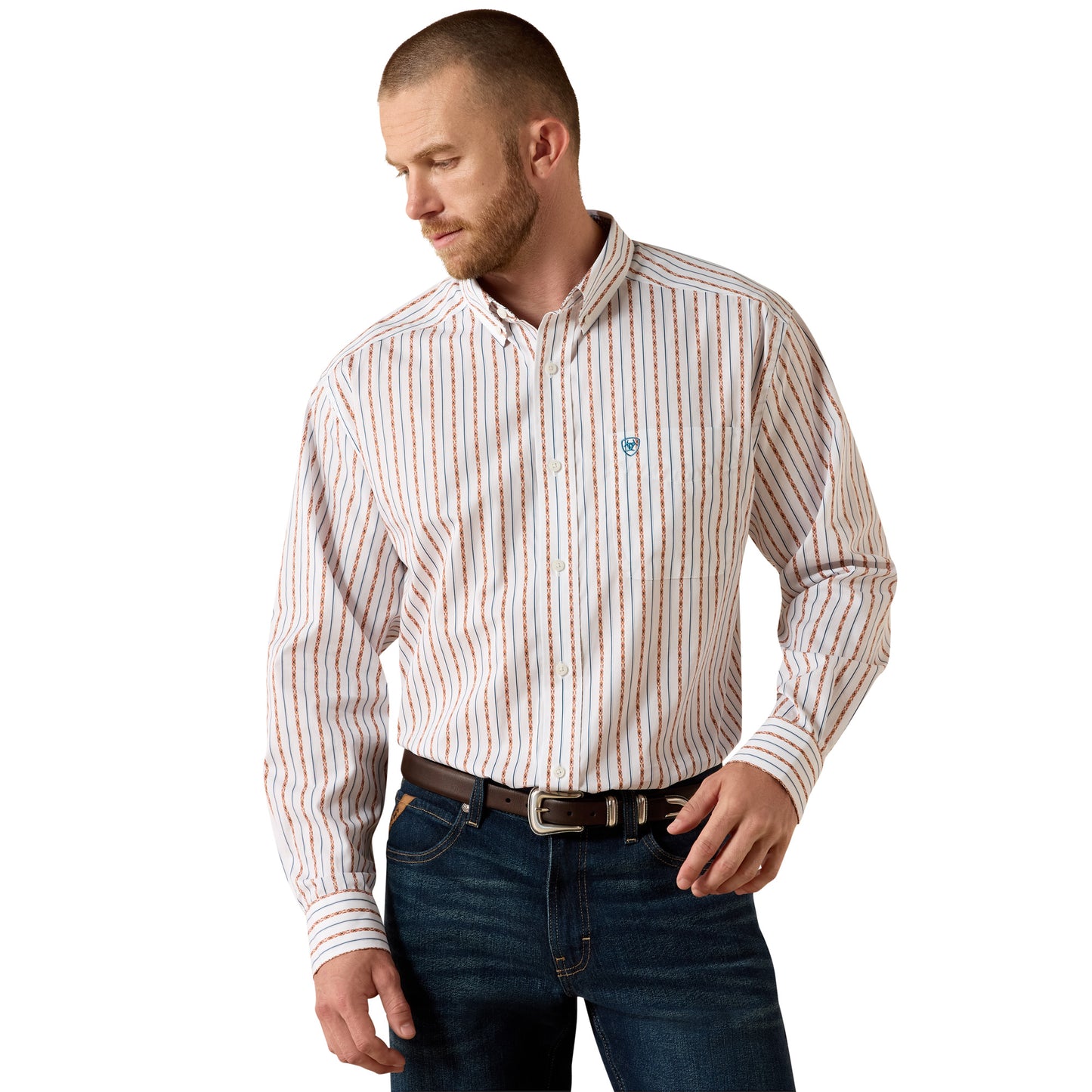 Ariat Men's Wrinkle Free Augustine Classic Fit Shirt 10071751