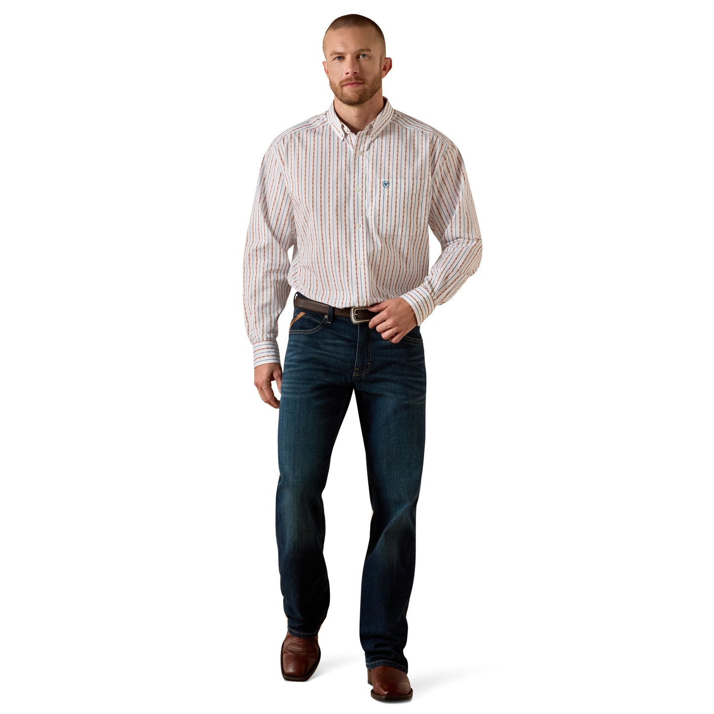 Ariat Men's Wrinkle Free Augustine Classic Fit Shirt 10071751