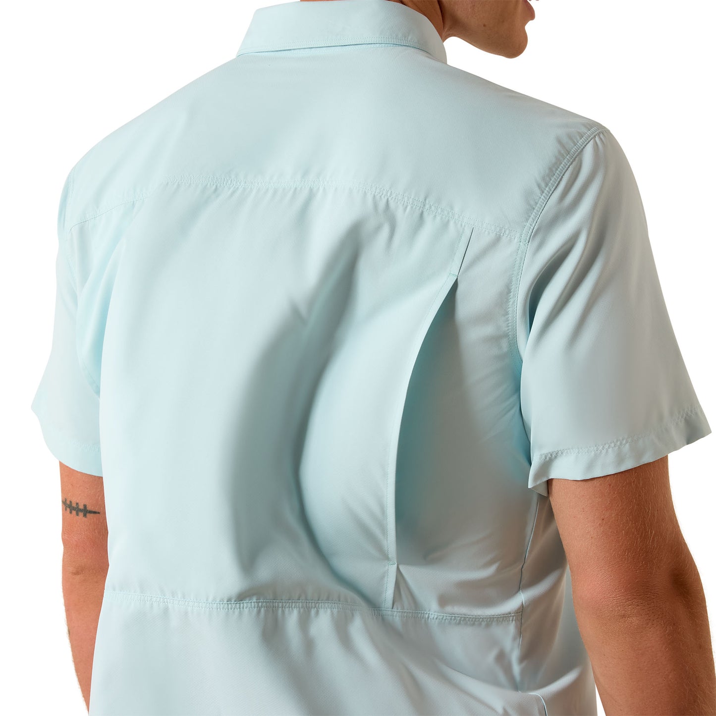 Ariat Men's VentTEK Blue Glow Outbound Fitted Shirt 10071763