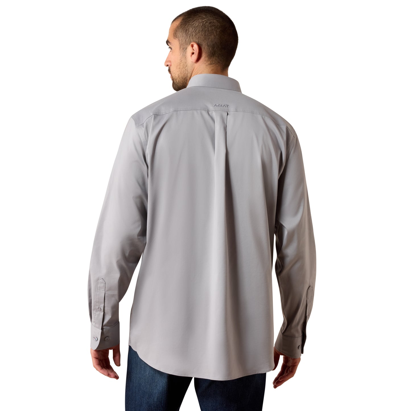 Ariat Men's Everything Sky Rocket Grey Classic Fit Shirt 10072733
