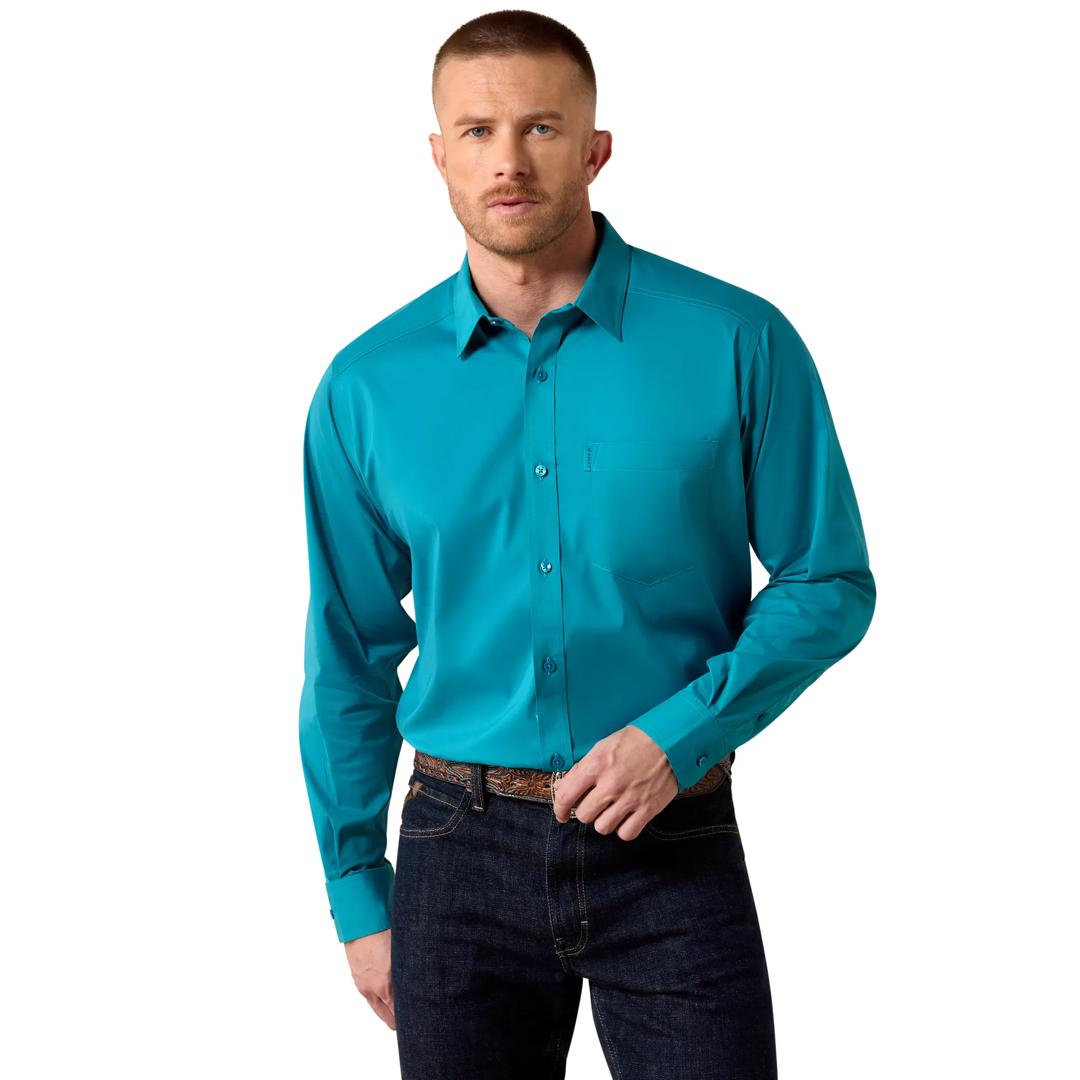 Ariat Men's Everything Tahitian Tide Classic Fit Shirt 10072734 front