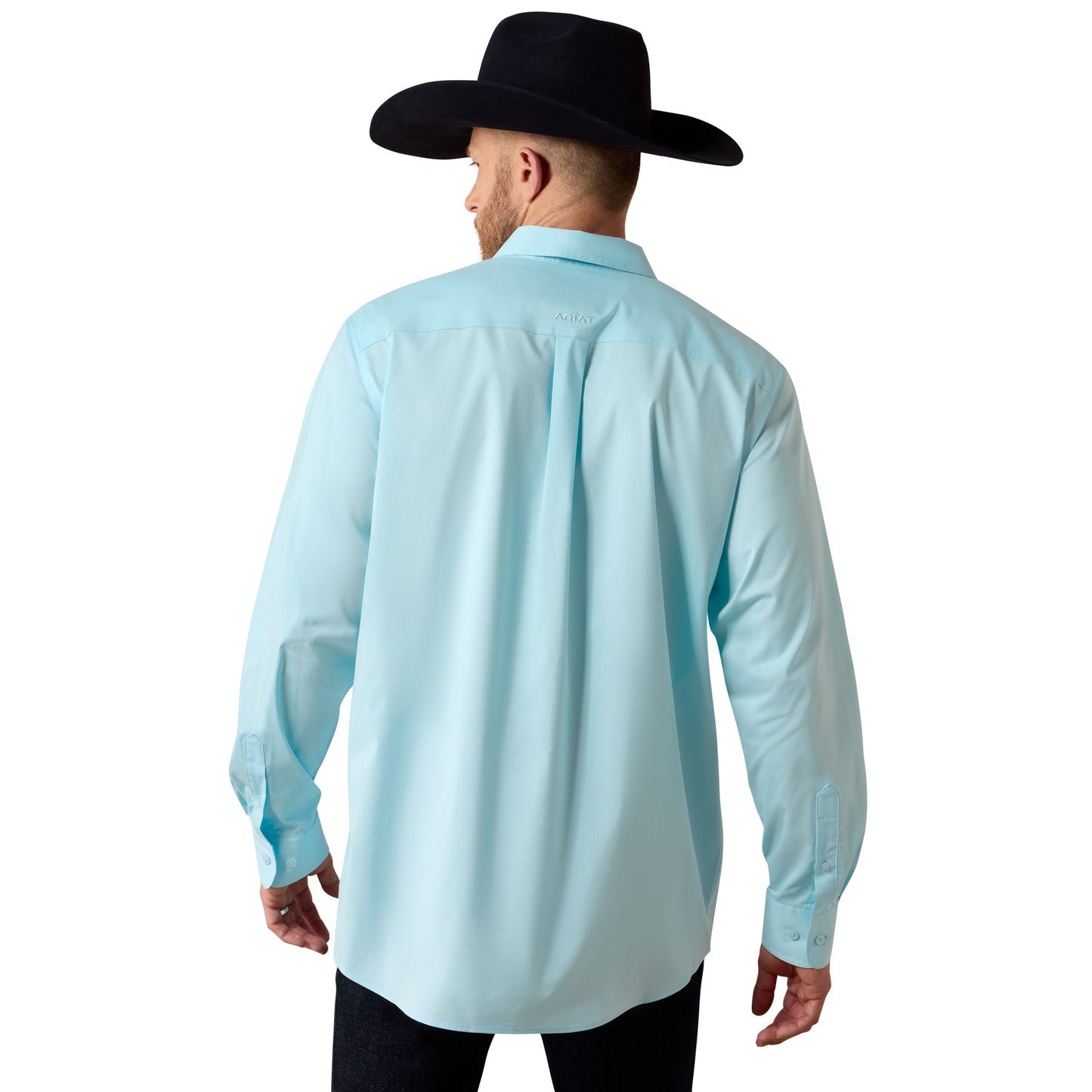 Ariat Men's Everything Classic Fit Crystal Blue Shirt 10072735