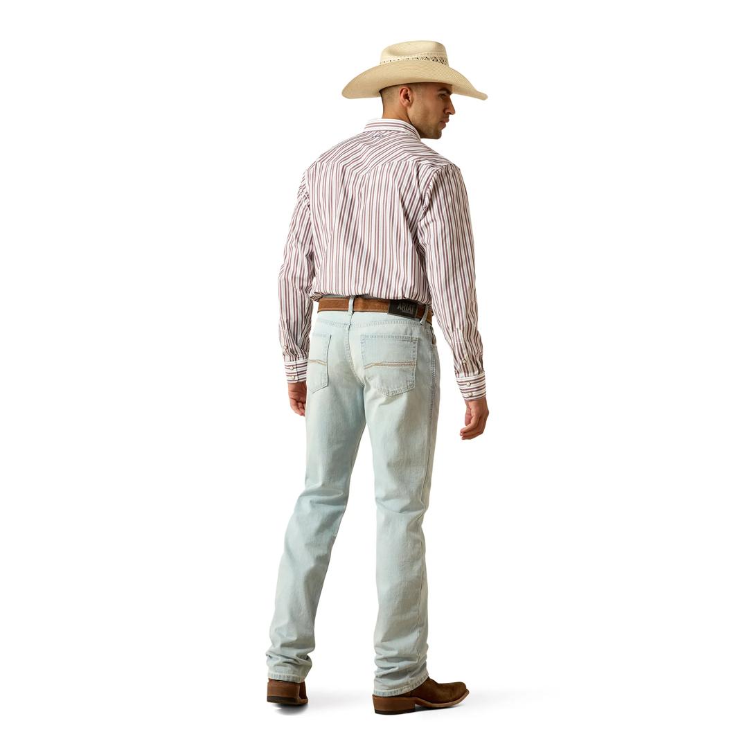 Ariat Men's M5 Judd Newport Wash Denim Straight Leg Jeans 10072950 back