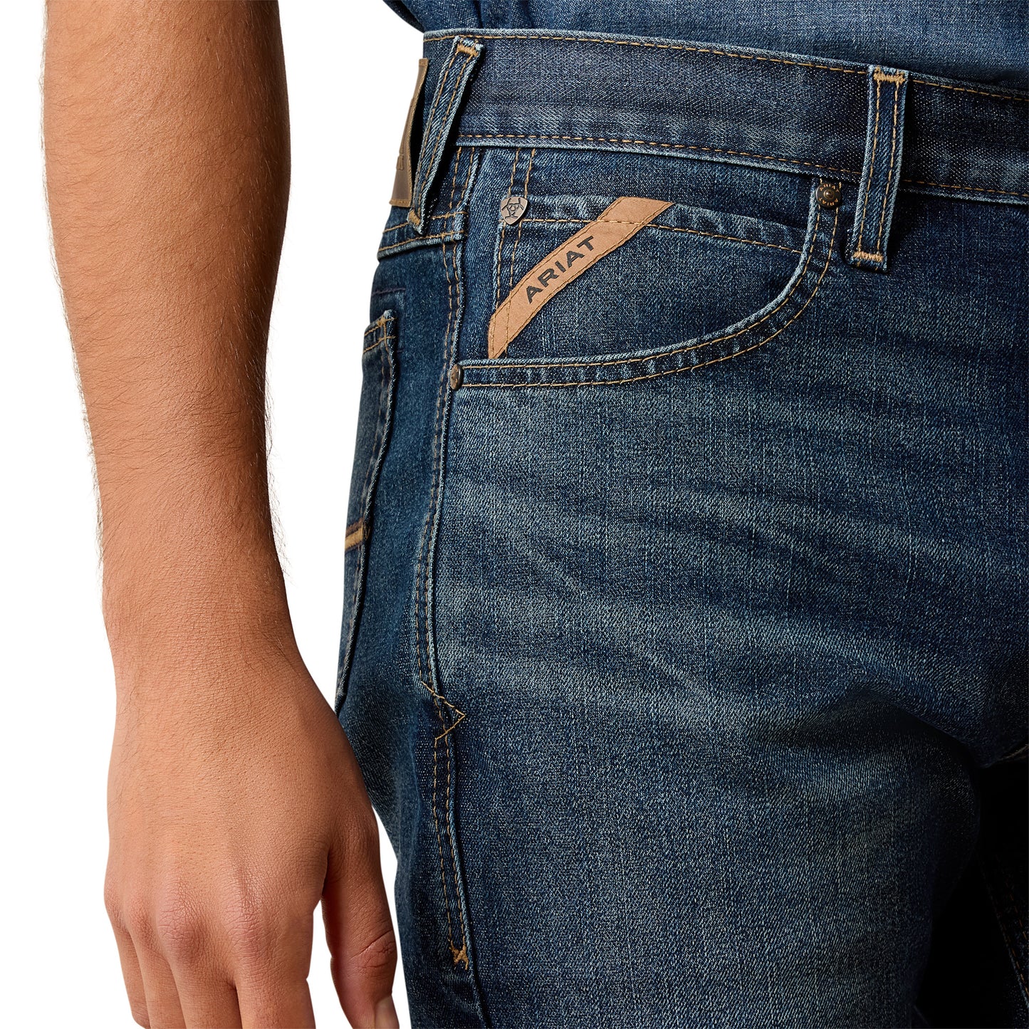 Ariat Men's M7 Slim Ray Classic Rise Pro Series Straight Leg Jeans 10073015