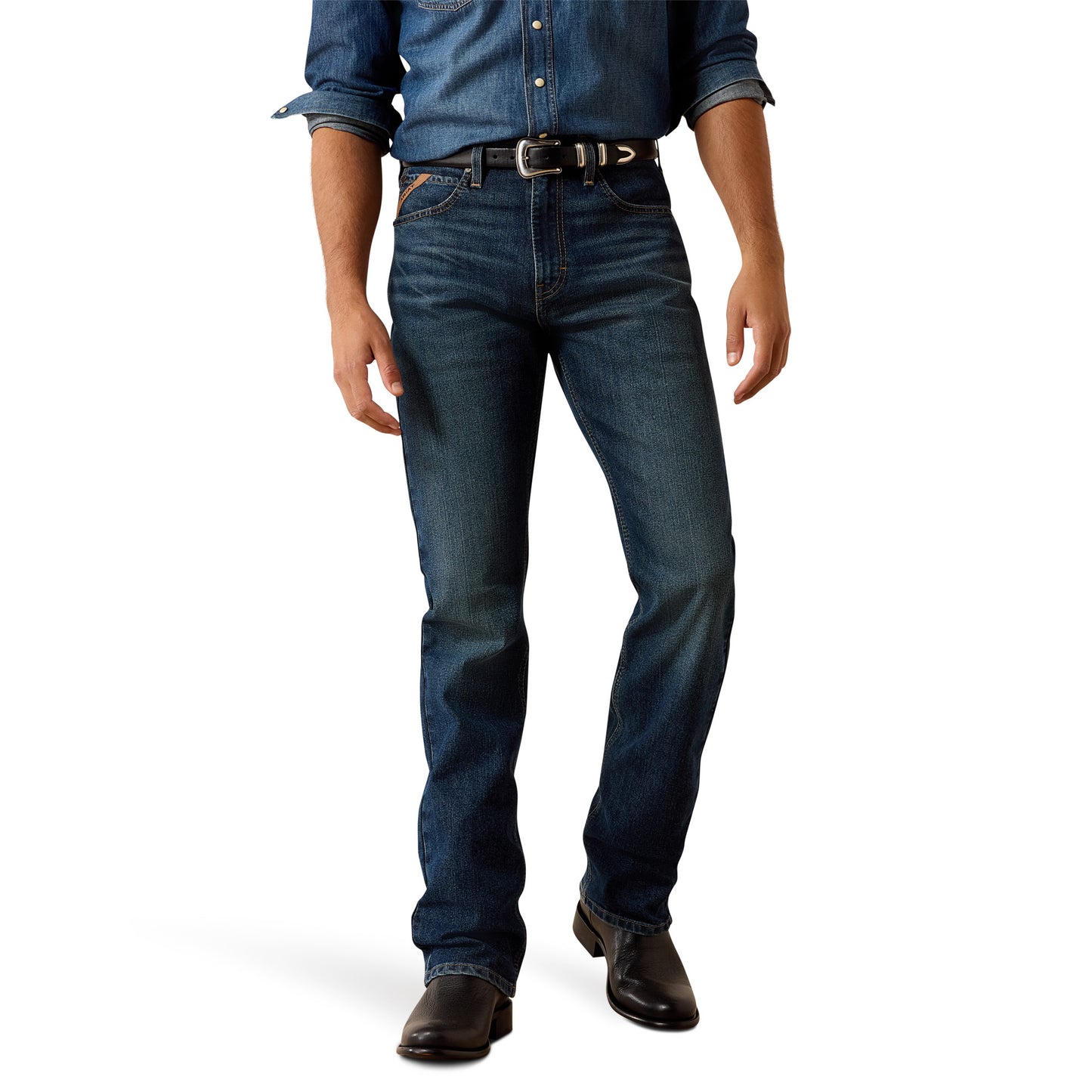 Ariat Men's M7 Slim Ray Classic Rise Pro Series Straight Leg Jeans 10073015