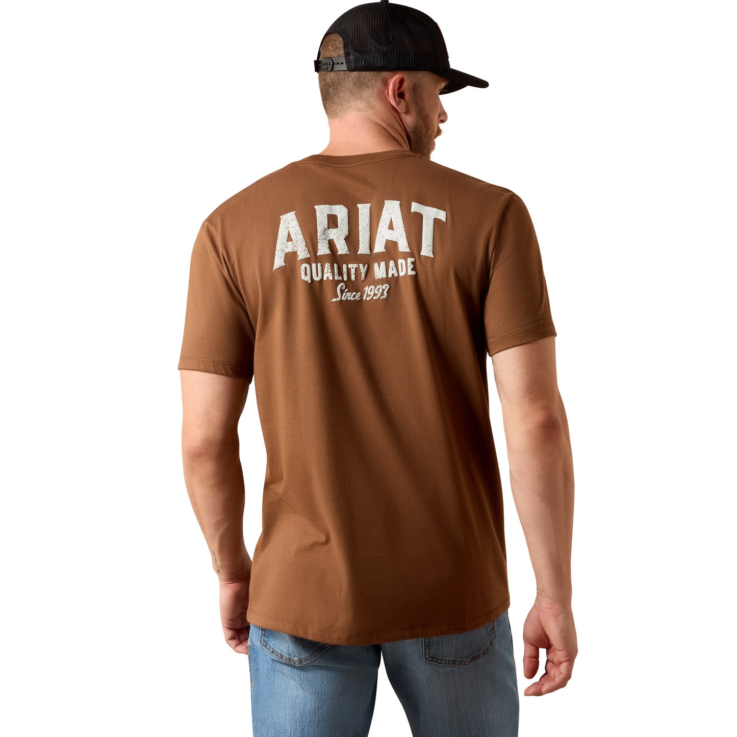 Ariat Men's Quality Wood States Soft Silt Classic Fit T-Shirt 10073411