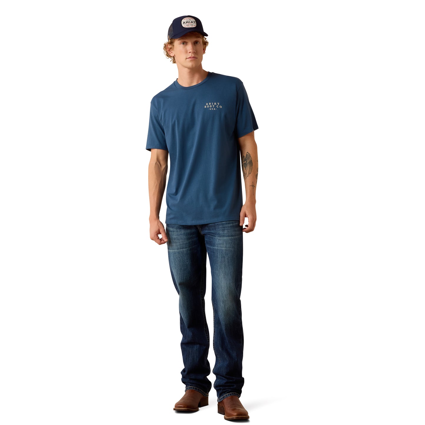 Ariat Men's Drop Down Eagle Key Largo T-Shirt 10073417