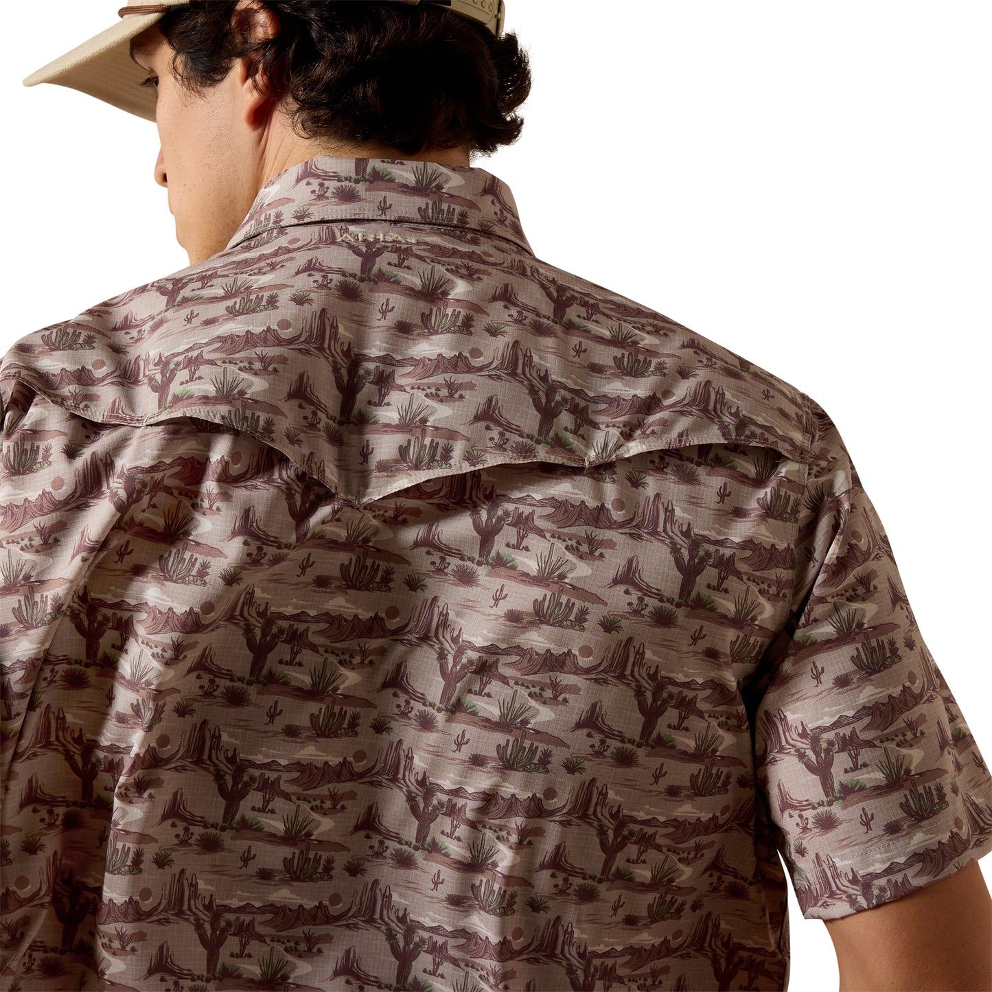 Ariat Men's VentTEK Tuffet Southwest Landscape Print Western Snap Shirt 10073426