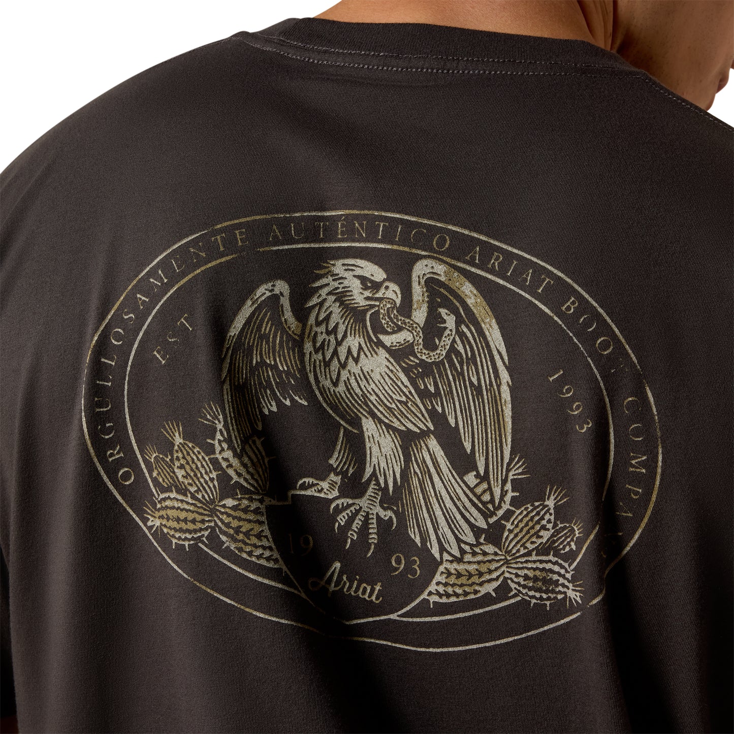Ariat Men's Black Proudly Authentic Classic Fit T-Shirt 10073457
