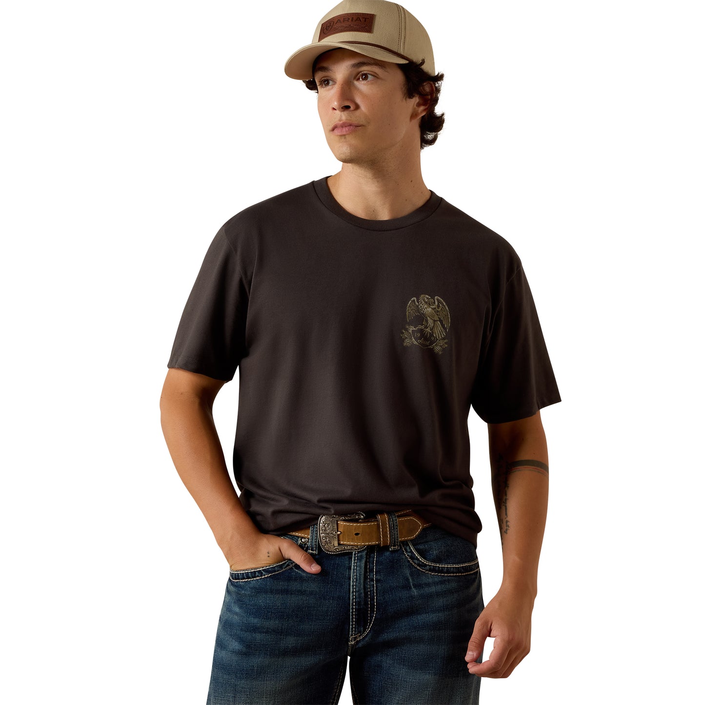 Ariat Men's Black Proudly Authentic Classic Fit T-Shirt 10073457