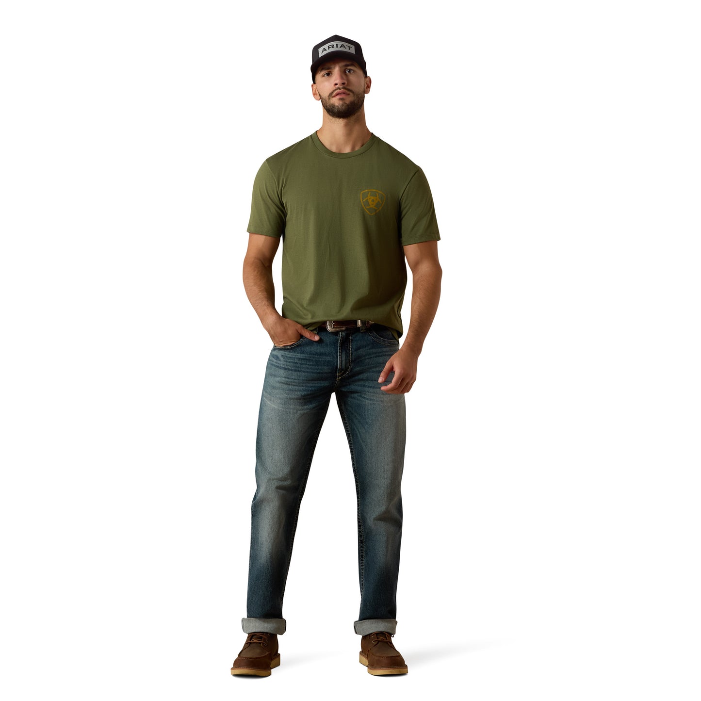 Ariat Men's Made For Farmer Four Leaf Clover Classic Fit T-Shirt 10073458