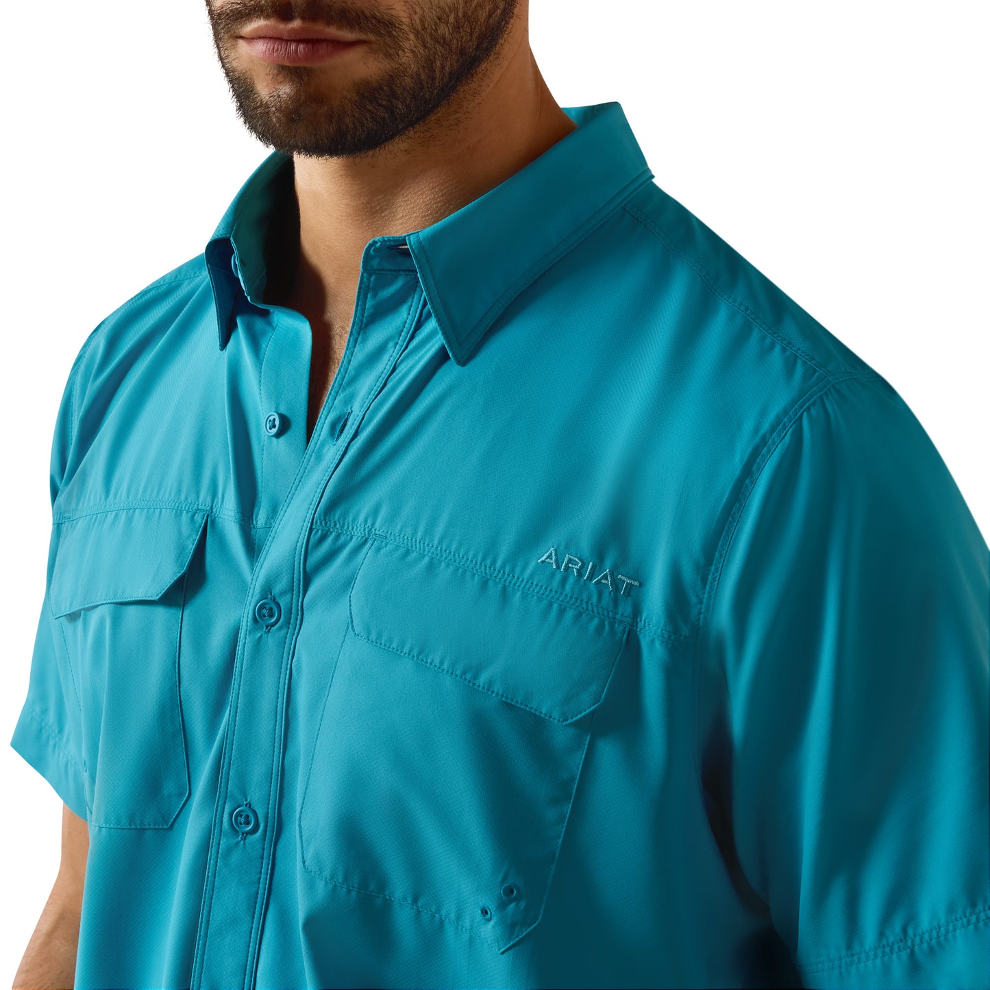 Ariat Men's VentTEK Outbound Blue Moon Fitted Shirt 10073464