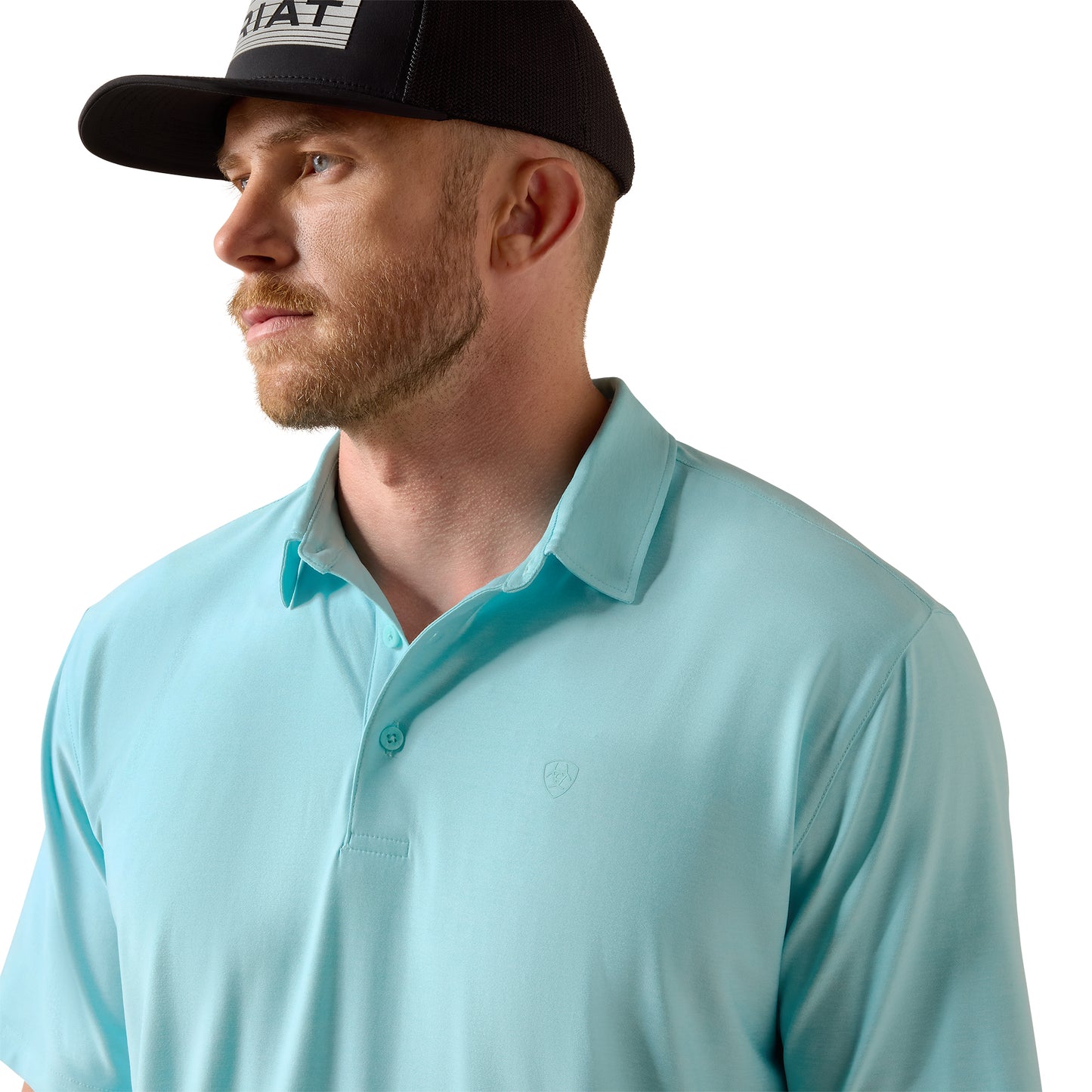 Ariat Men's Charger 2.0 Angel Blue Polo 10073475