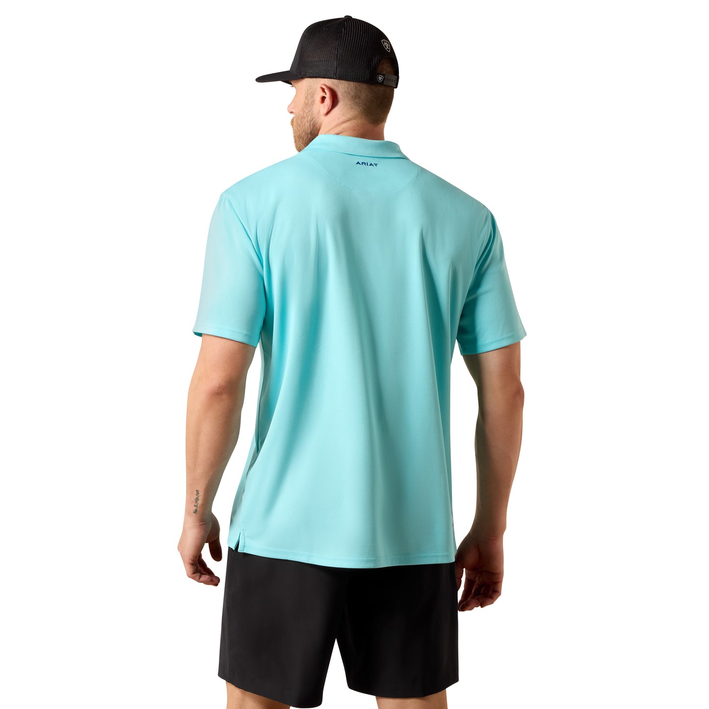 Ariat Men's Tek Angel Blue Polo 10073481