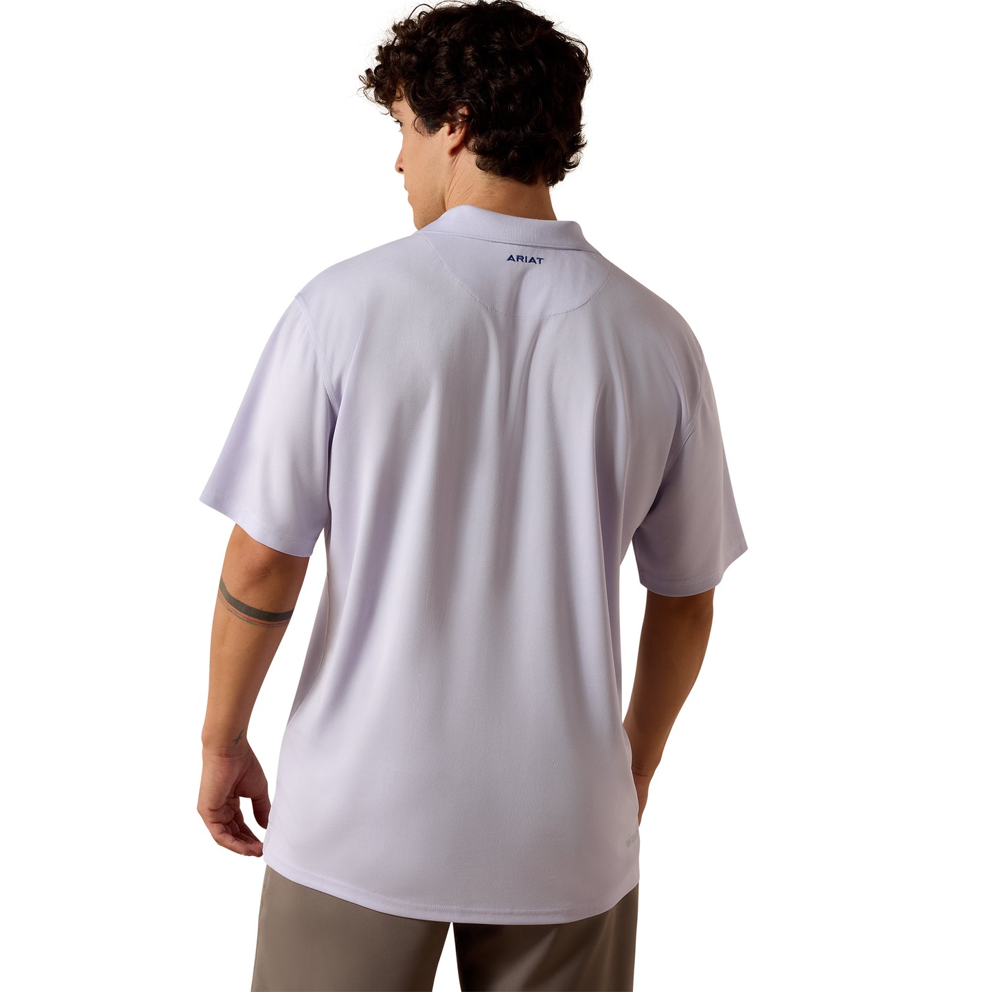 Ariat Men's Tek Purple Heather Polo 10073483