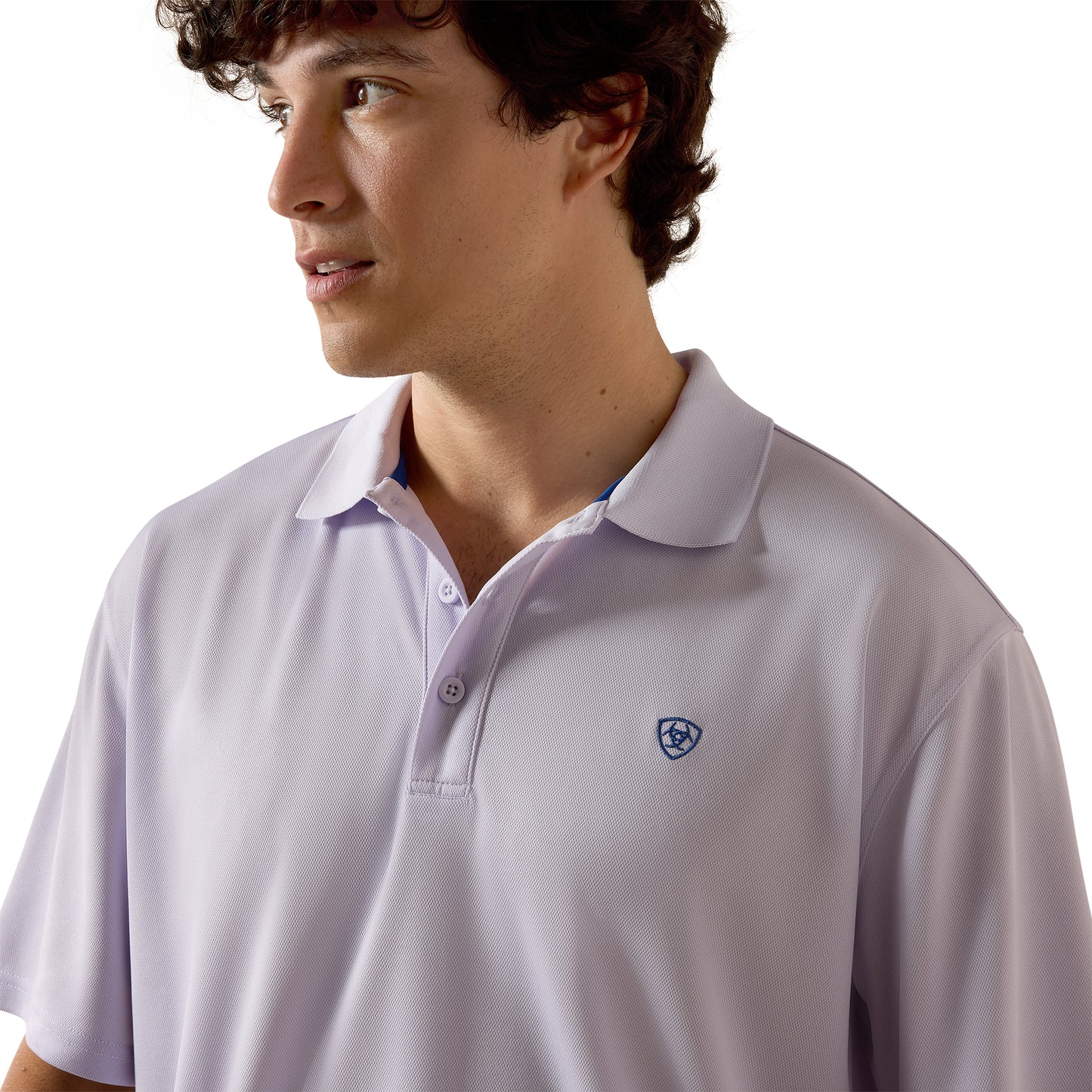 Ariat Men's Tek Purple Heather Polo 10073483