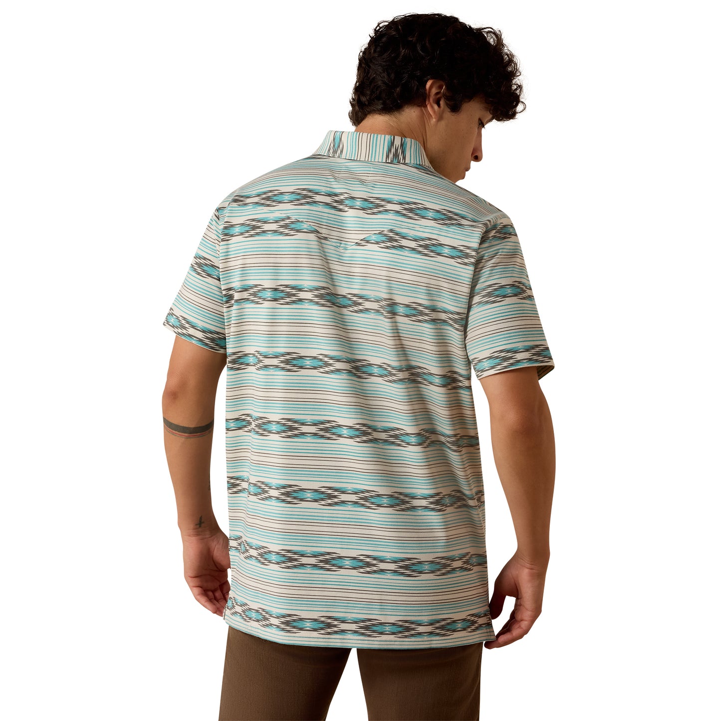 Ariat Men's Retro Western Snap Polo 10073501