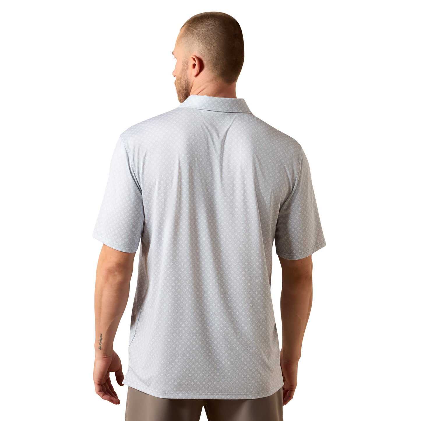 Ariat Men's 360 Airflow Eileen Grey Polo 10073508