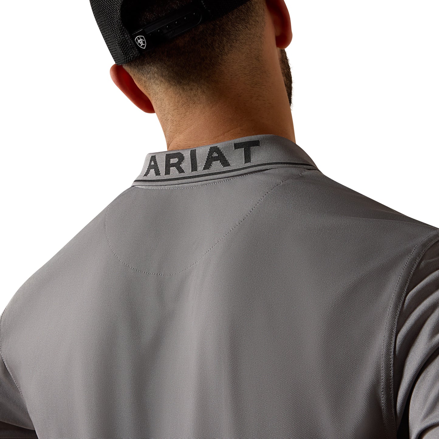 Ariat Men's Logo Fitted Sky Rocket Polo 10073583