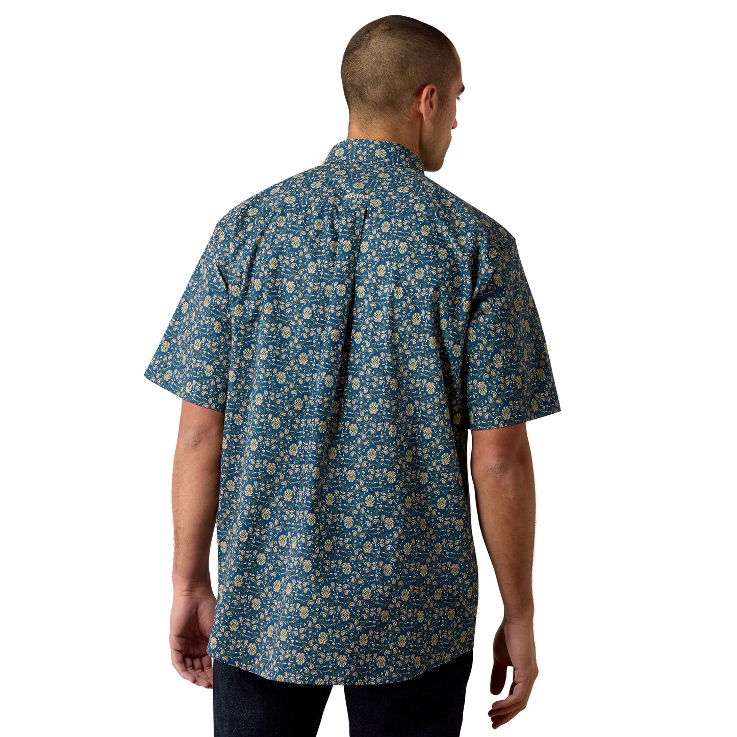 Ariat Men's Sheppard Key Largo Paisley Print Classic Fit Shirt 10073593