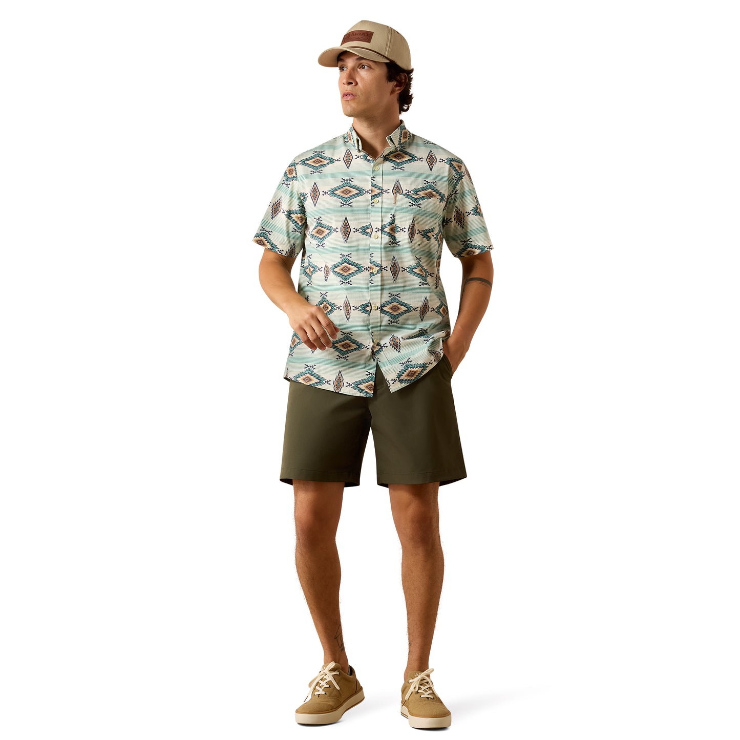 Ariat Men's Merlin Modern Fit Pristine Shirt 10073644