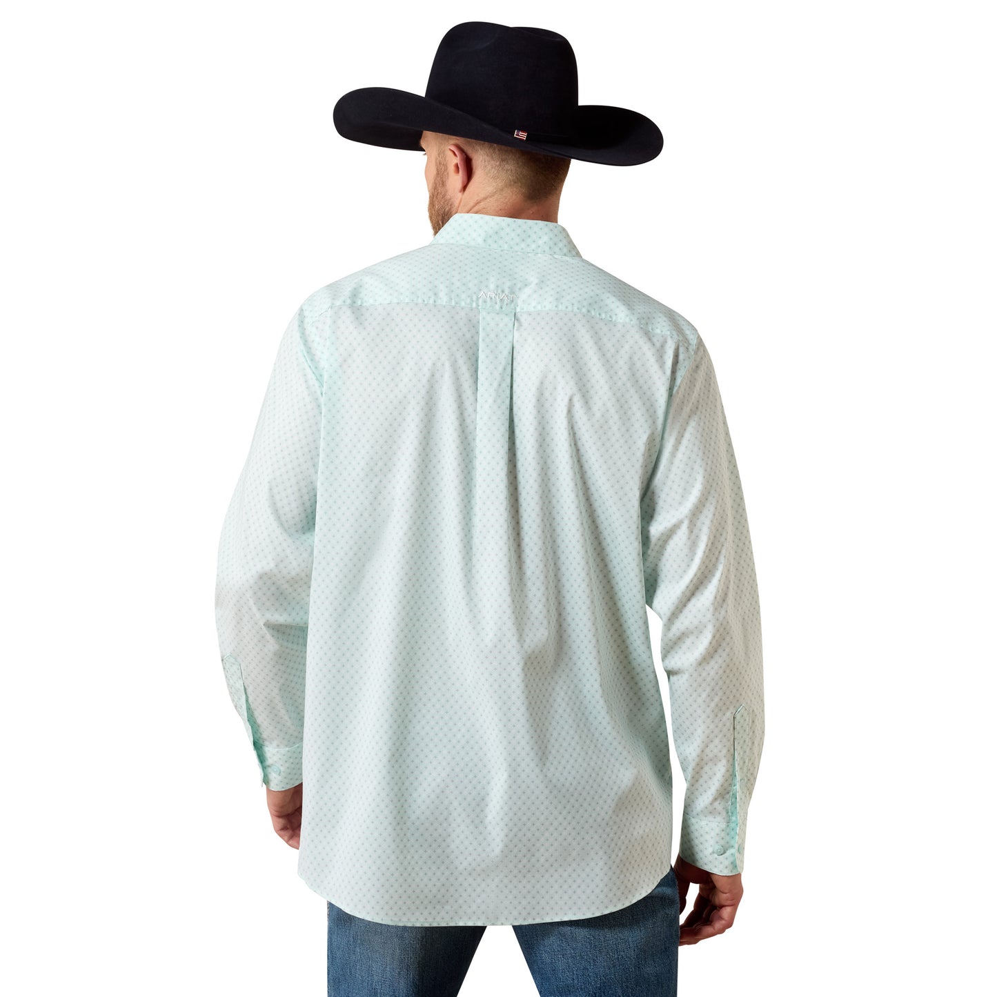 Ariat Men's Everything Blue Glow Southwest Crosses Classic Fit Shirt 10073897