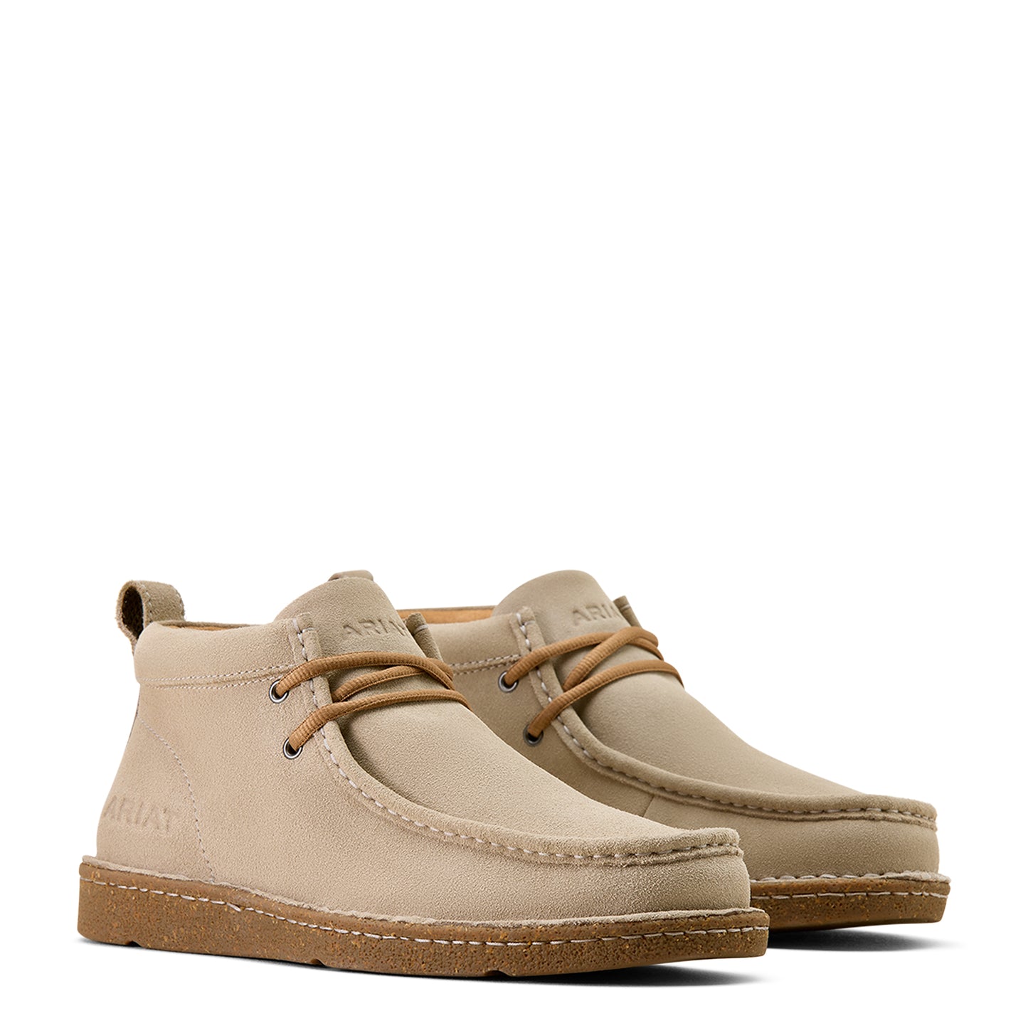 Ariat Men's Clean Country Natural Clay Suede Shoe 10074169