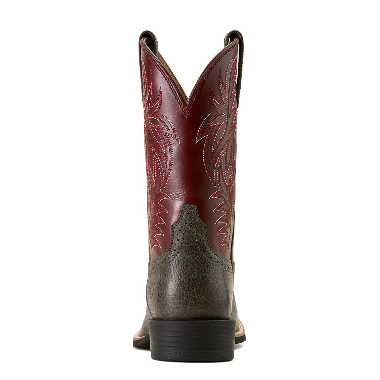 Ariat Men's Sport Western Charcoal Grey Hippo Print Cowboy Boot 10074223