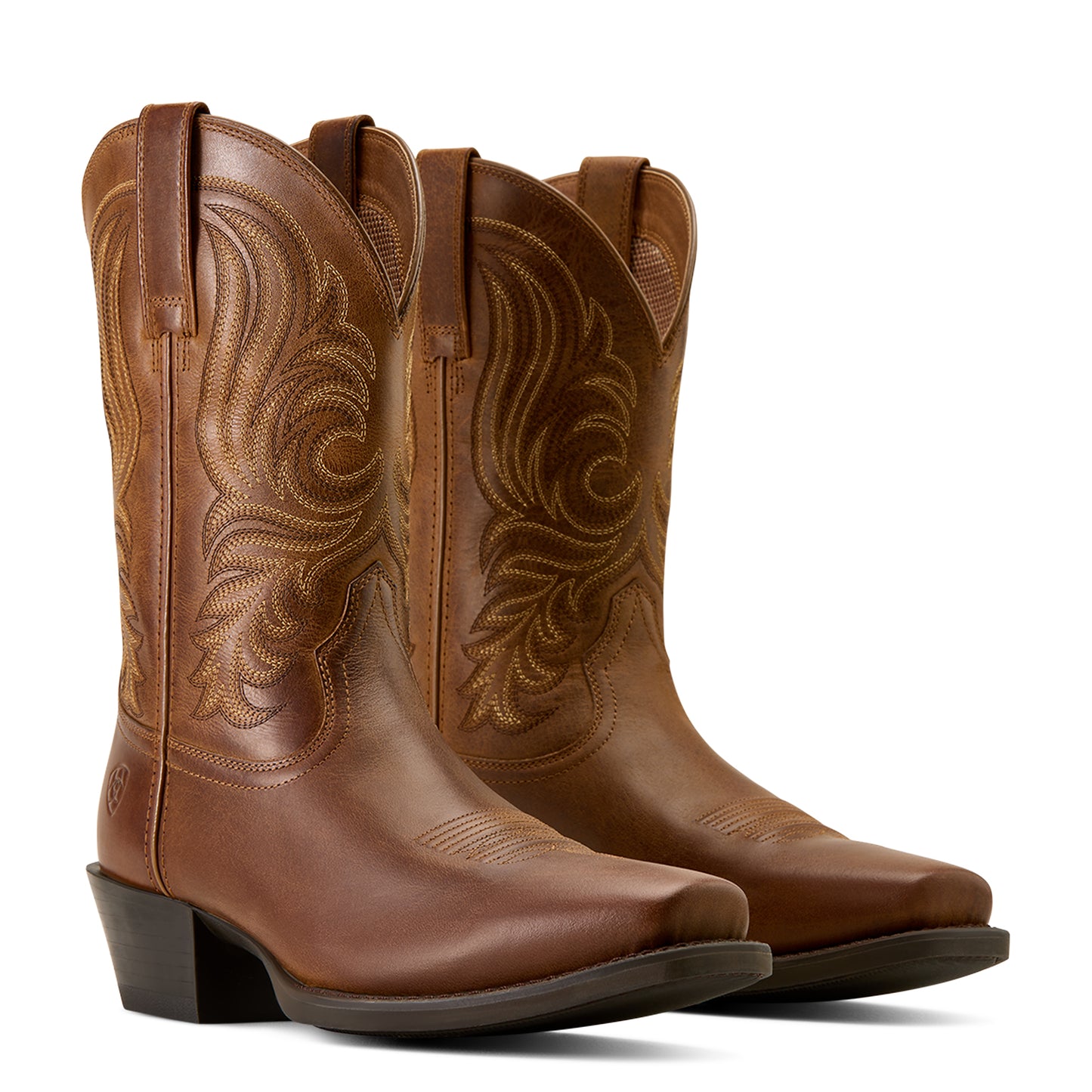 Ariat Men's Sport Lawman Brown Western Square Toe Boots 10074248