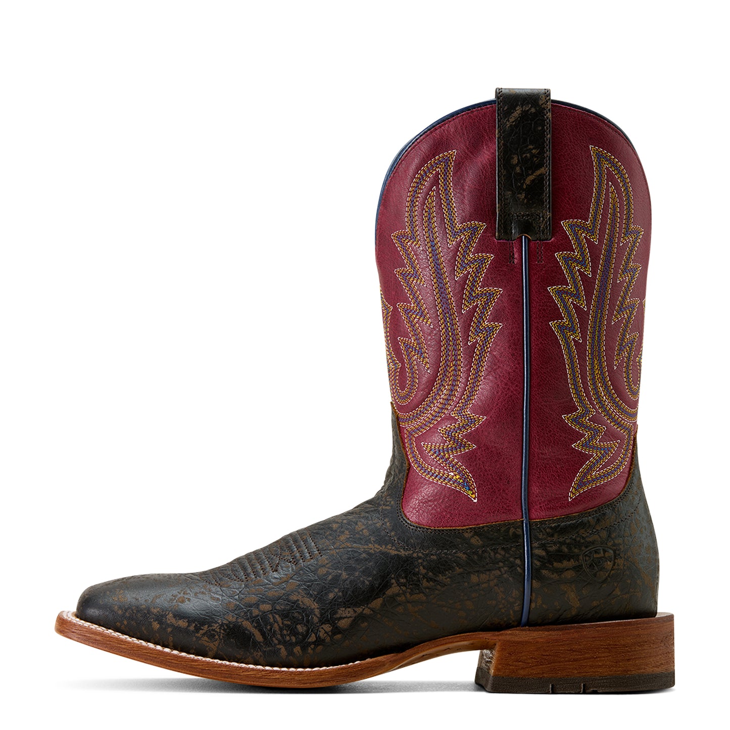 Ariat Men's County Roads Toffee Wide Square Toe Western Boot 10074251