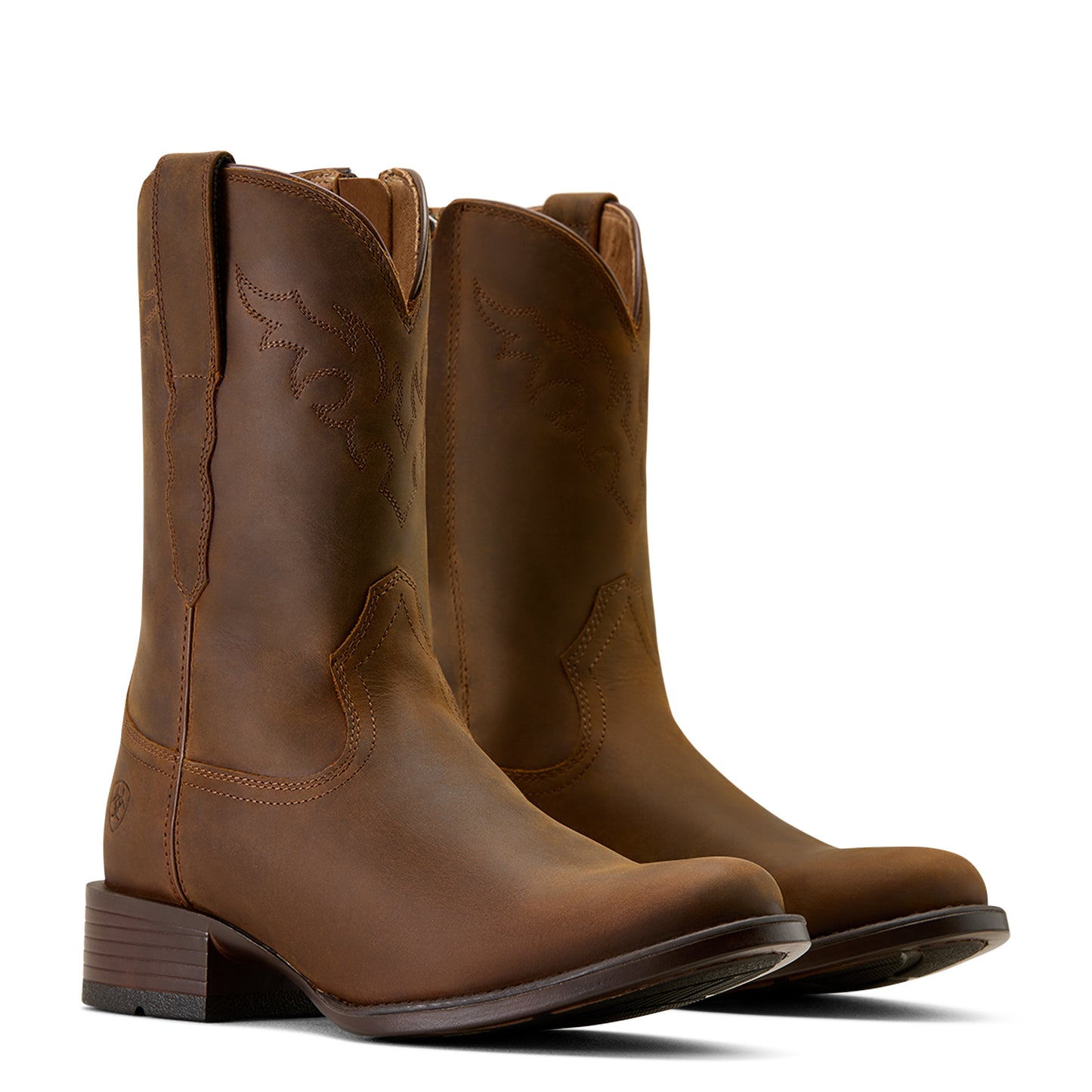 Ariat Men's Sonoro Roper Toe Brown Boot 10074268