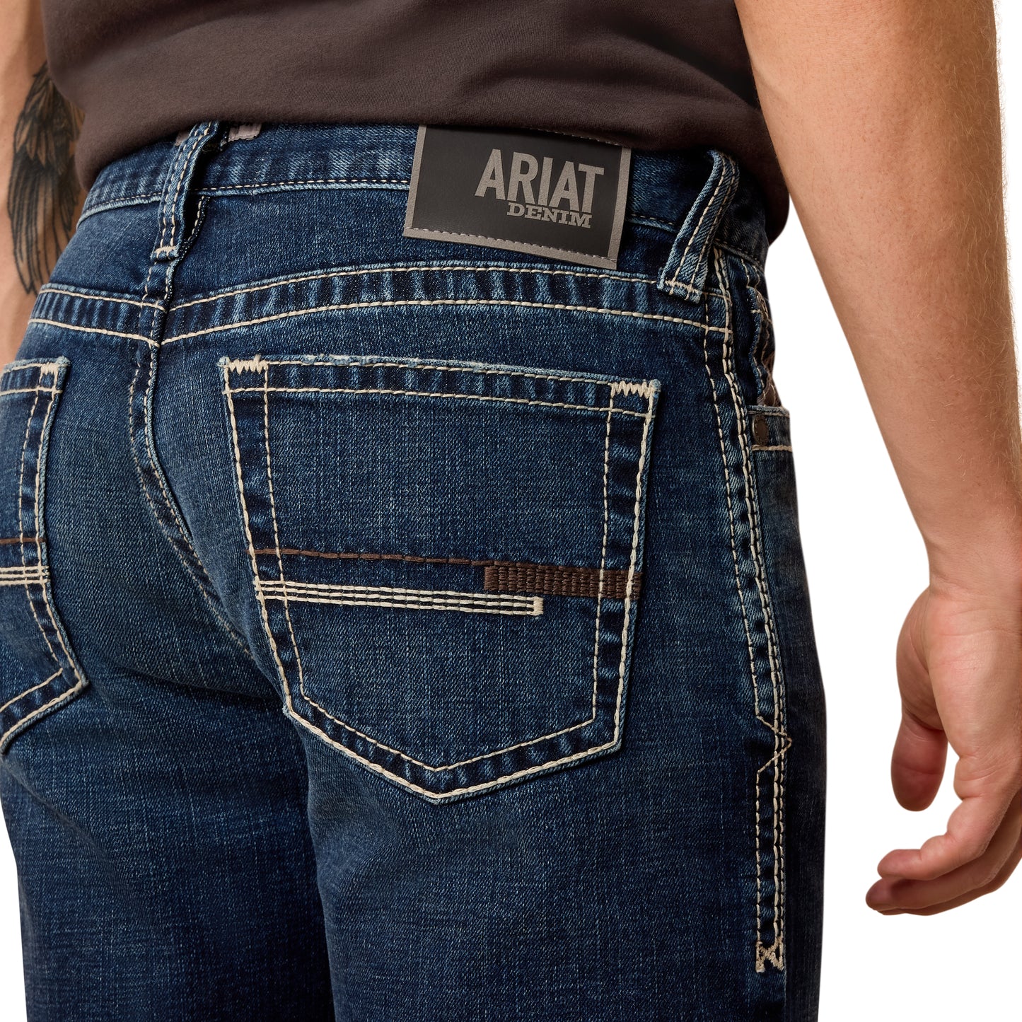 Ariat Men's M8 Modern Carlington Hillcrest Slim Straight Leg Denim Jeans 10074791