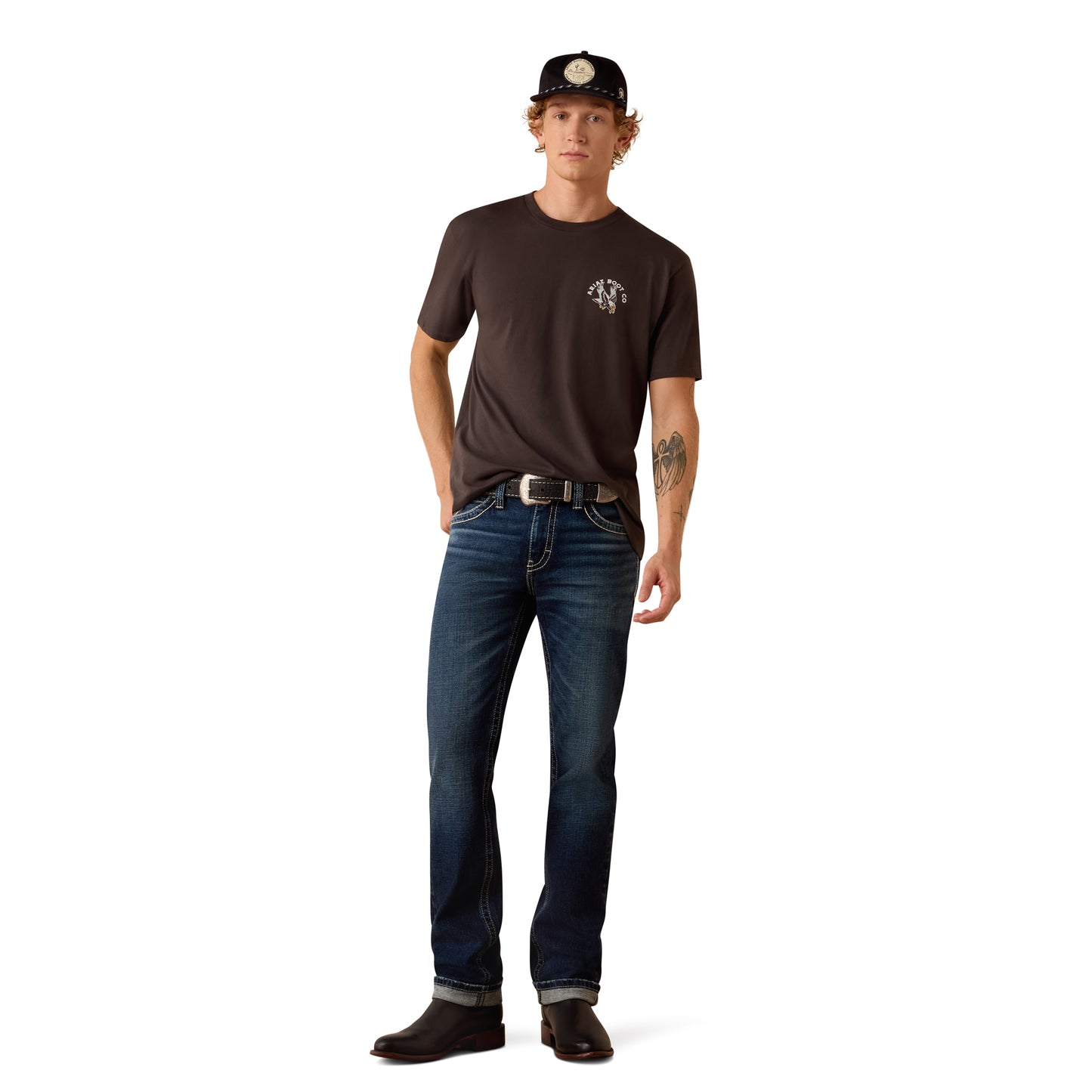 Ariat Men's M8 Modern Carlington Hillcrest Slim Straight Leg Denim Jeans 10074791