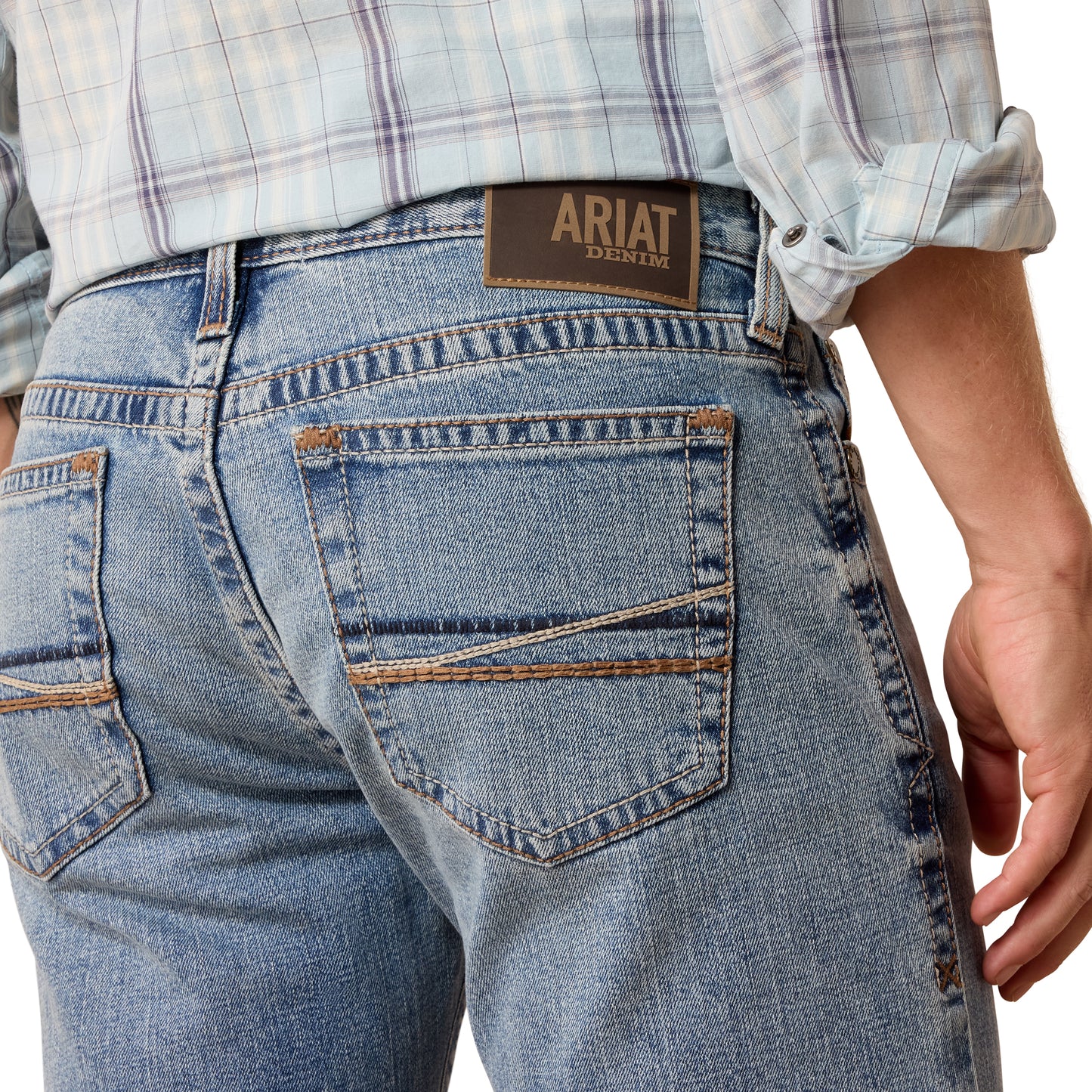 Ariat Men's M7 Slim Bolt Emmett Straight Leg Denim Jeans 10074793
