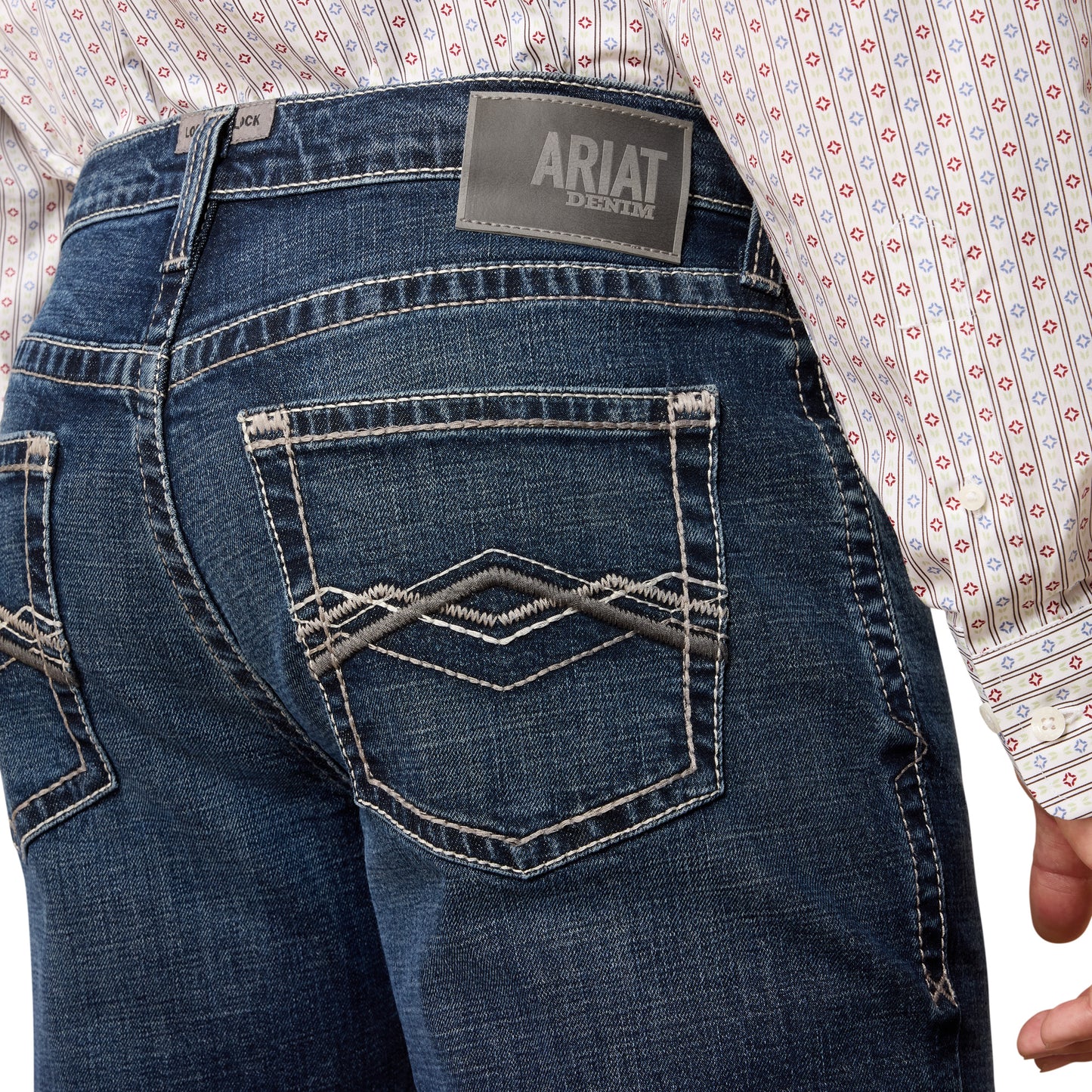 Ariat Men's M4 Relaxed Landon Harlan Straight Leg Denim Jeans 10074799