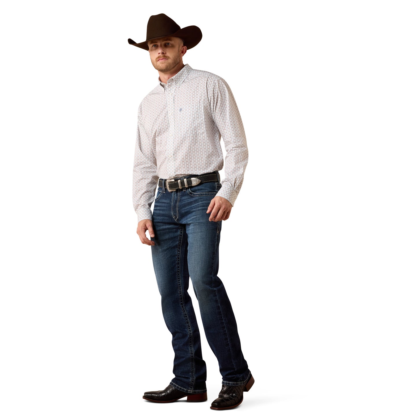 Ariat Men's M4 Relaxed Landon Harlan Straight Leg Denim Jeans 10074799