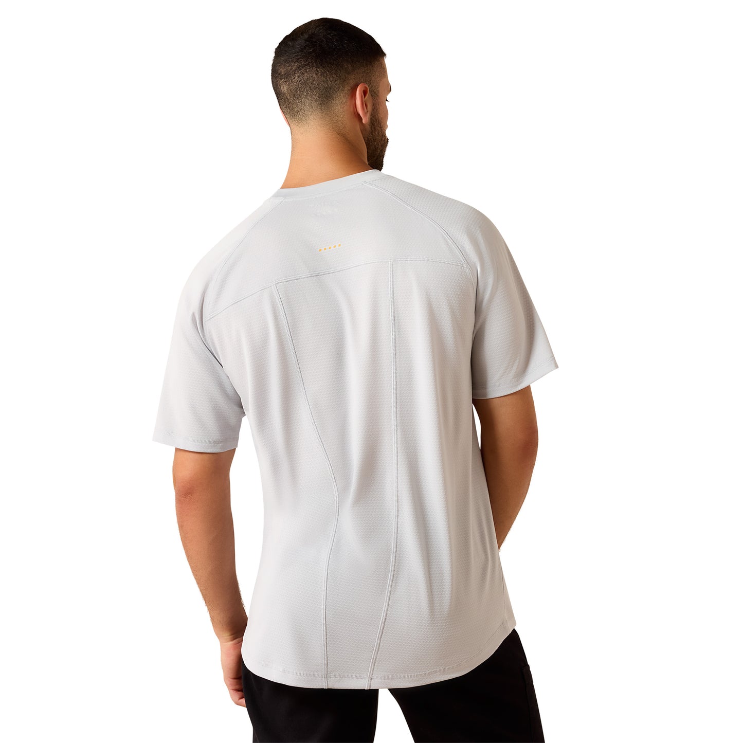 Ariat Men's Rebar Heat Fighter Micro Chip Grey T-Shirt 10071529