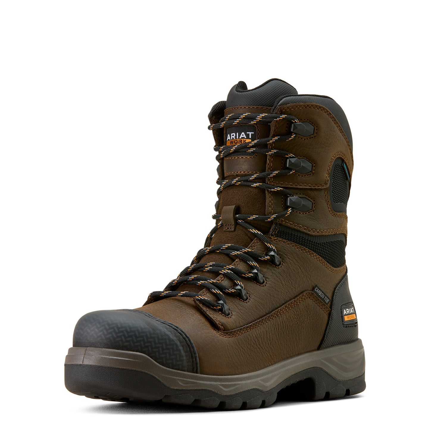 Ariat Men's Turbo DuraTread 8" Waterproof Carbon Toe Work Boot 10074263