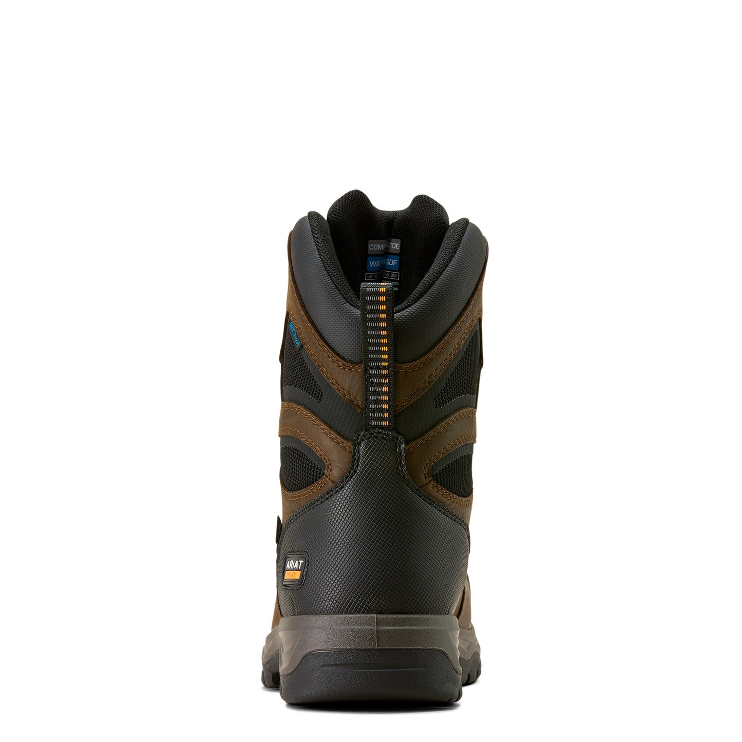 Ariat Men's Turbo DuraTread 8" Waterproof Carbon Toe Work Boot 10074263