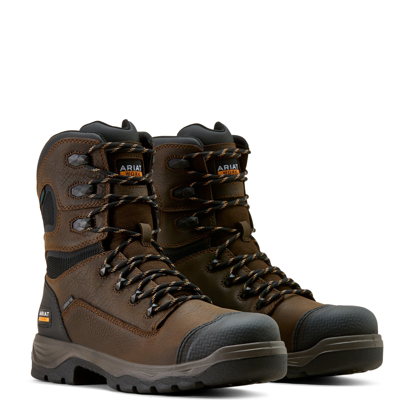 Ariat Men's Turbo DuraTread 8" Waterproof Carbon Toe Work Boot 10074263