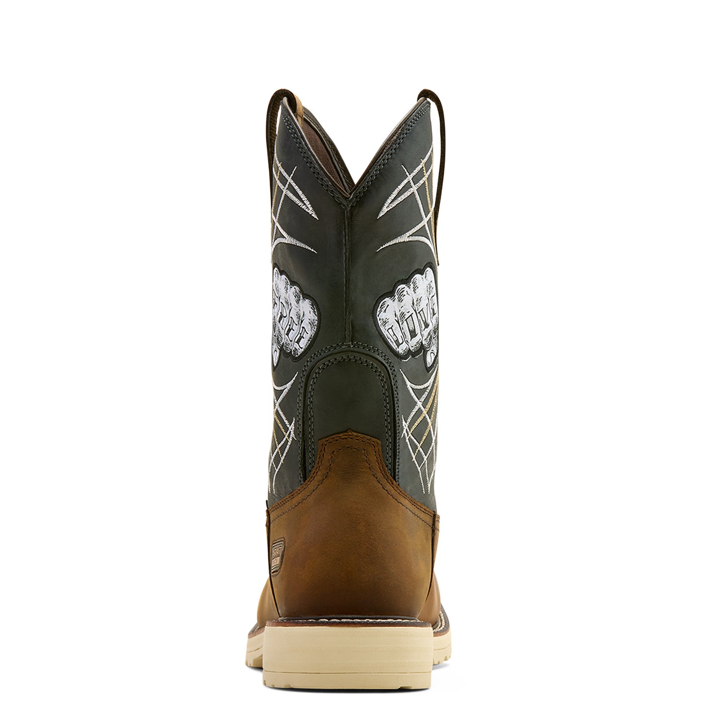 Ariat Men's Activator Live Free Distressed Brown Steel Toe Work Boot 10074288