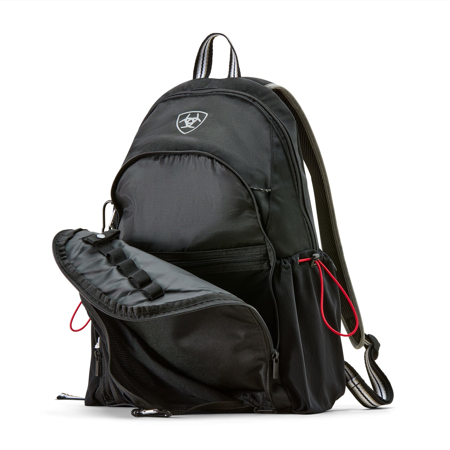 Ariat Stride Graphic Logo Black Backpack 10075479