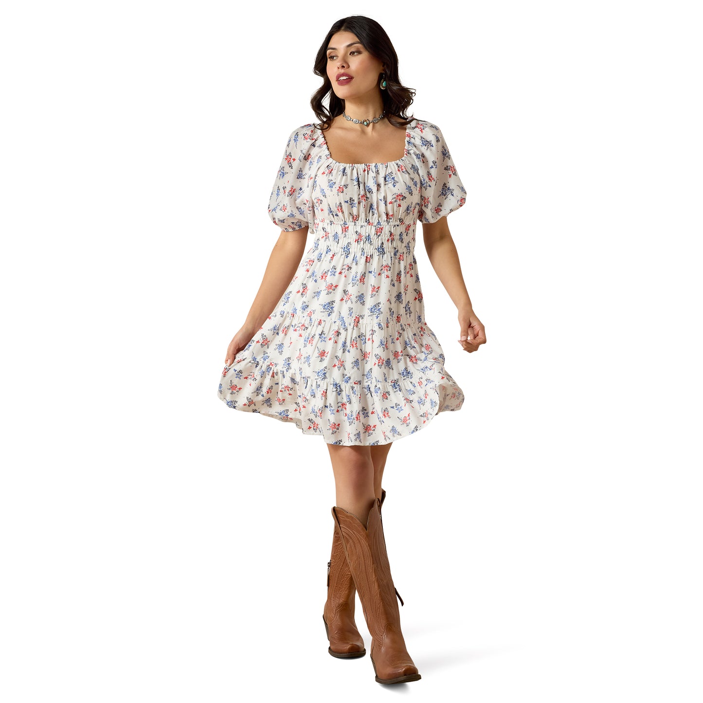 Ariat Ladies Juliet Floral Print Dress 10071133