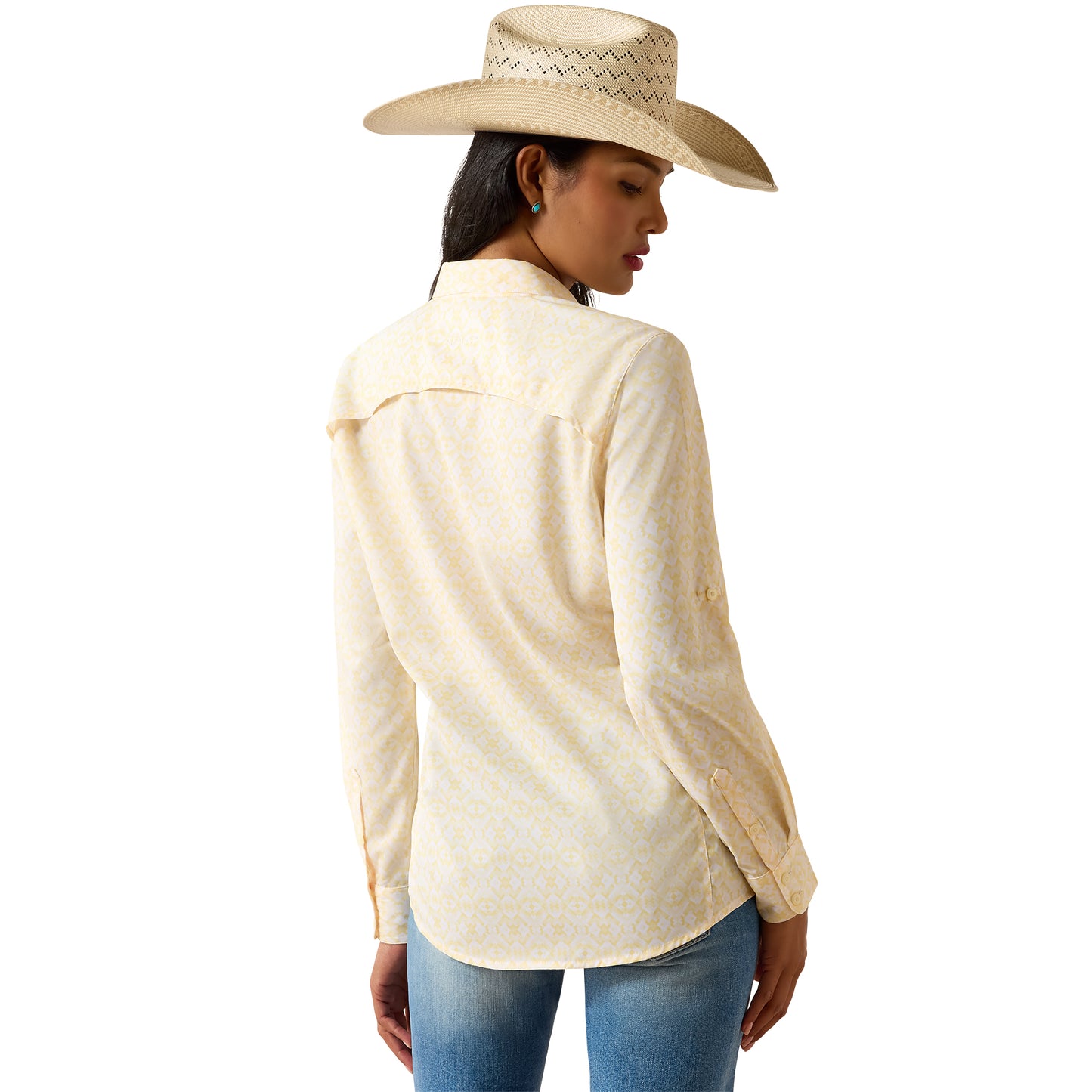 Ariat Ladies VentTEK Pear Sorbet Kaleidoscope Shirt 10071143