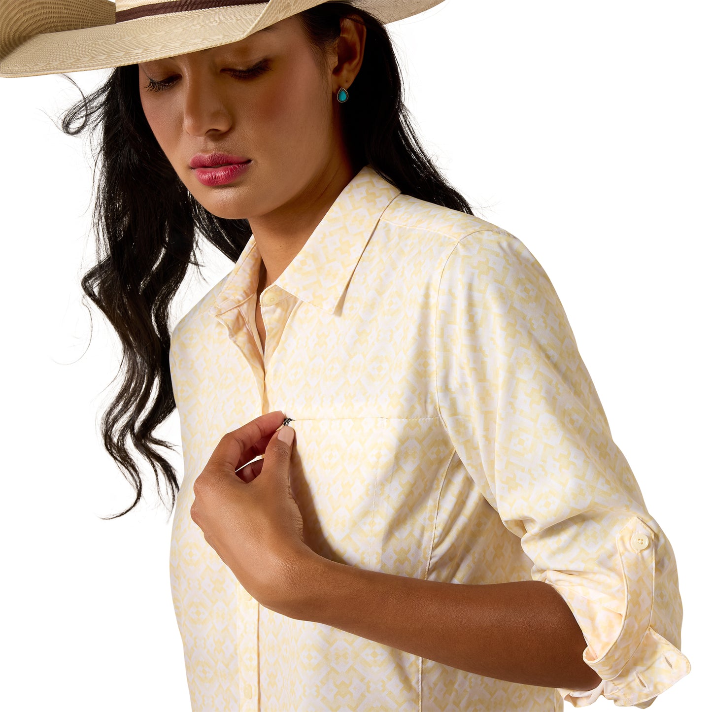 Ariat Ladies VentTEK Pear Sorbet Kaleidoscope Shirt 10071143