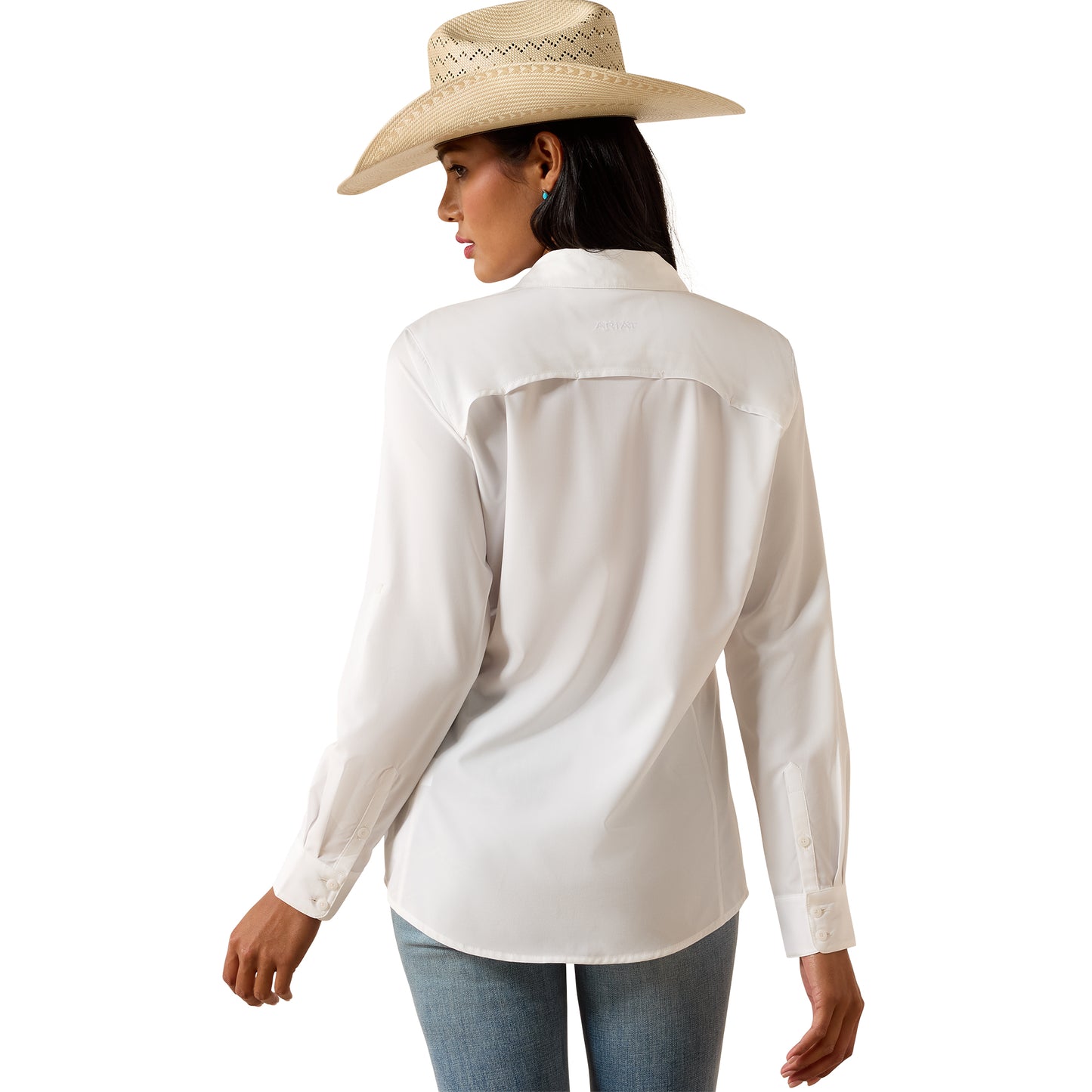 Ariat Ladies VentTEK White Button Up Shirt 10071144