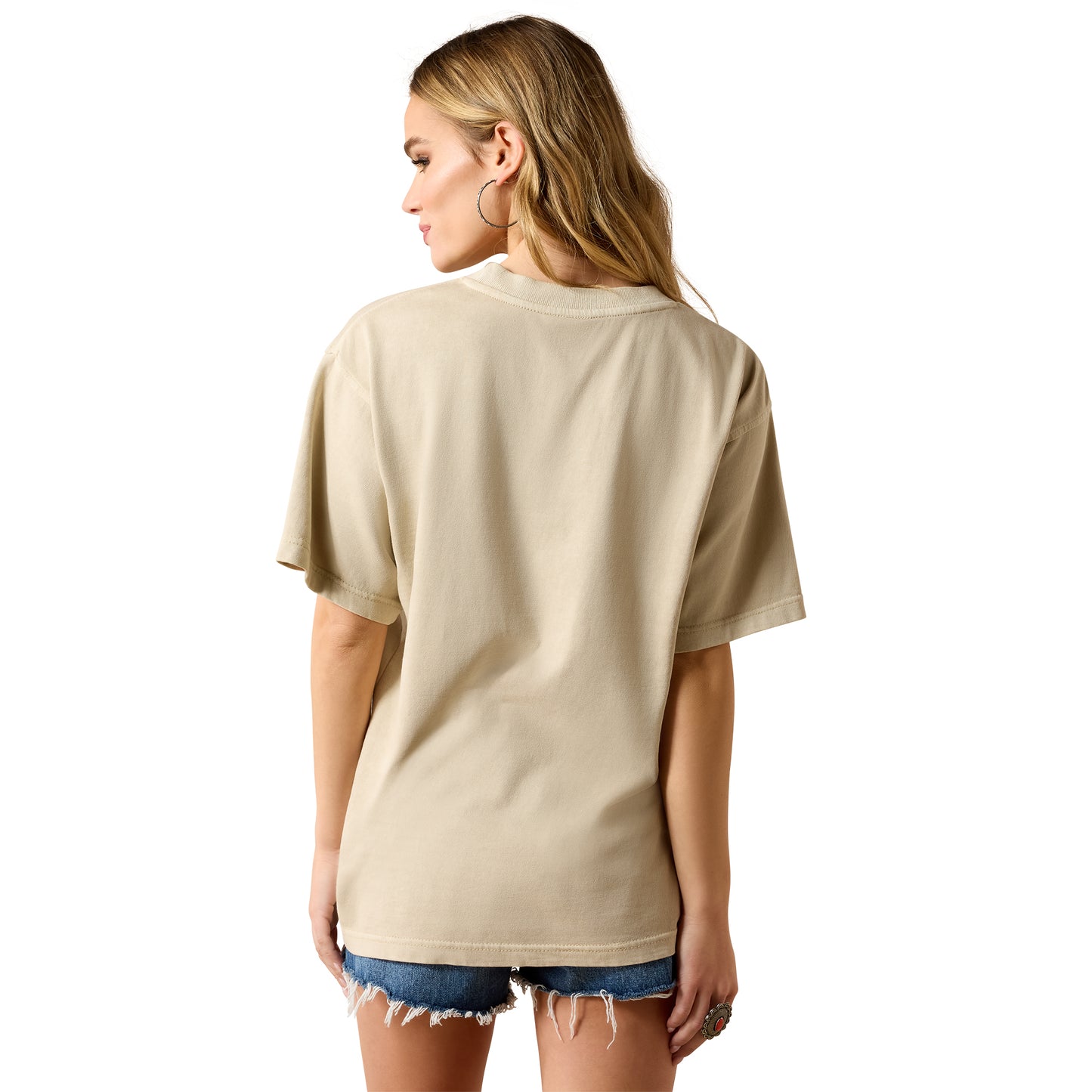 Ariat Ladies Bull Rider Arched French Oak T-Shirt 10071711