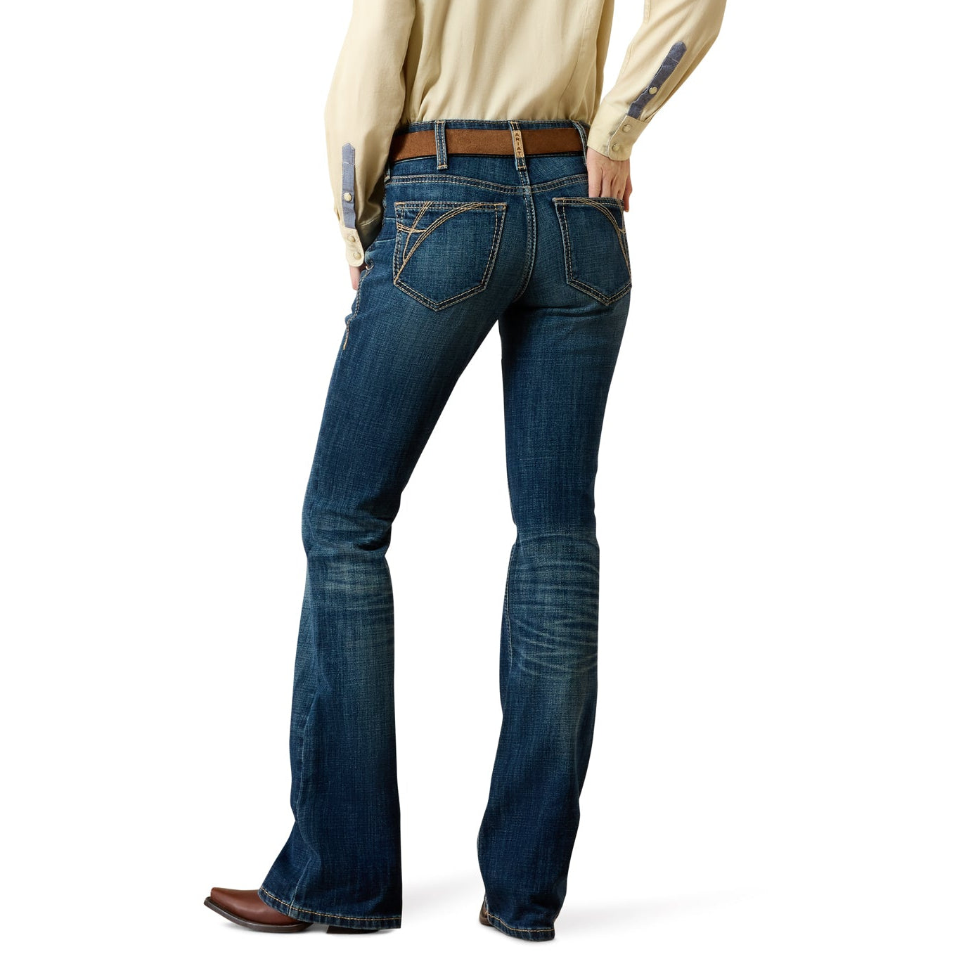 Ariat Ladies Mid Rise Fiona Istanbul Boot Cut Jeans 10072972