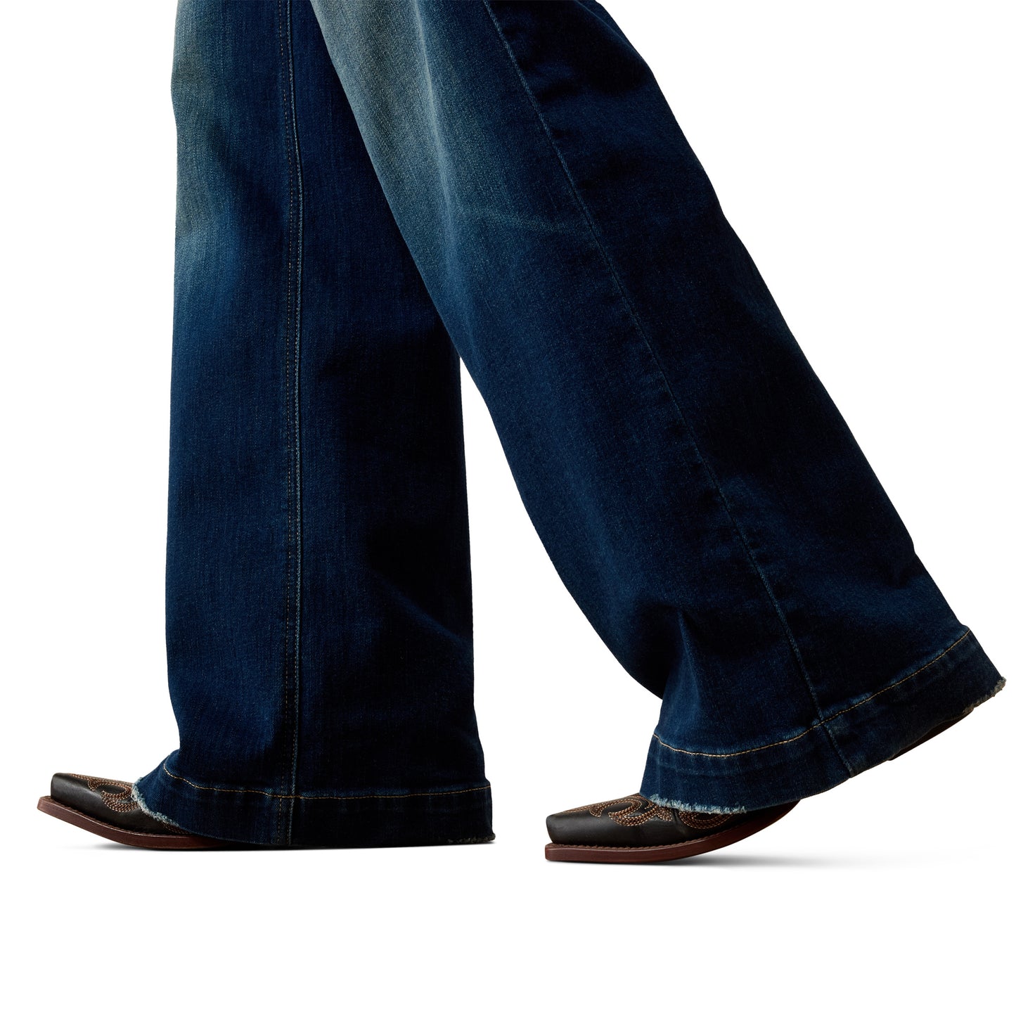 Ariat Ladies Ultra High Rise Penelope Wide Leg Blue Jean 10073012