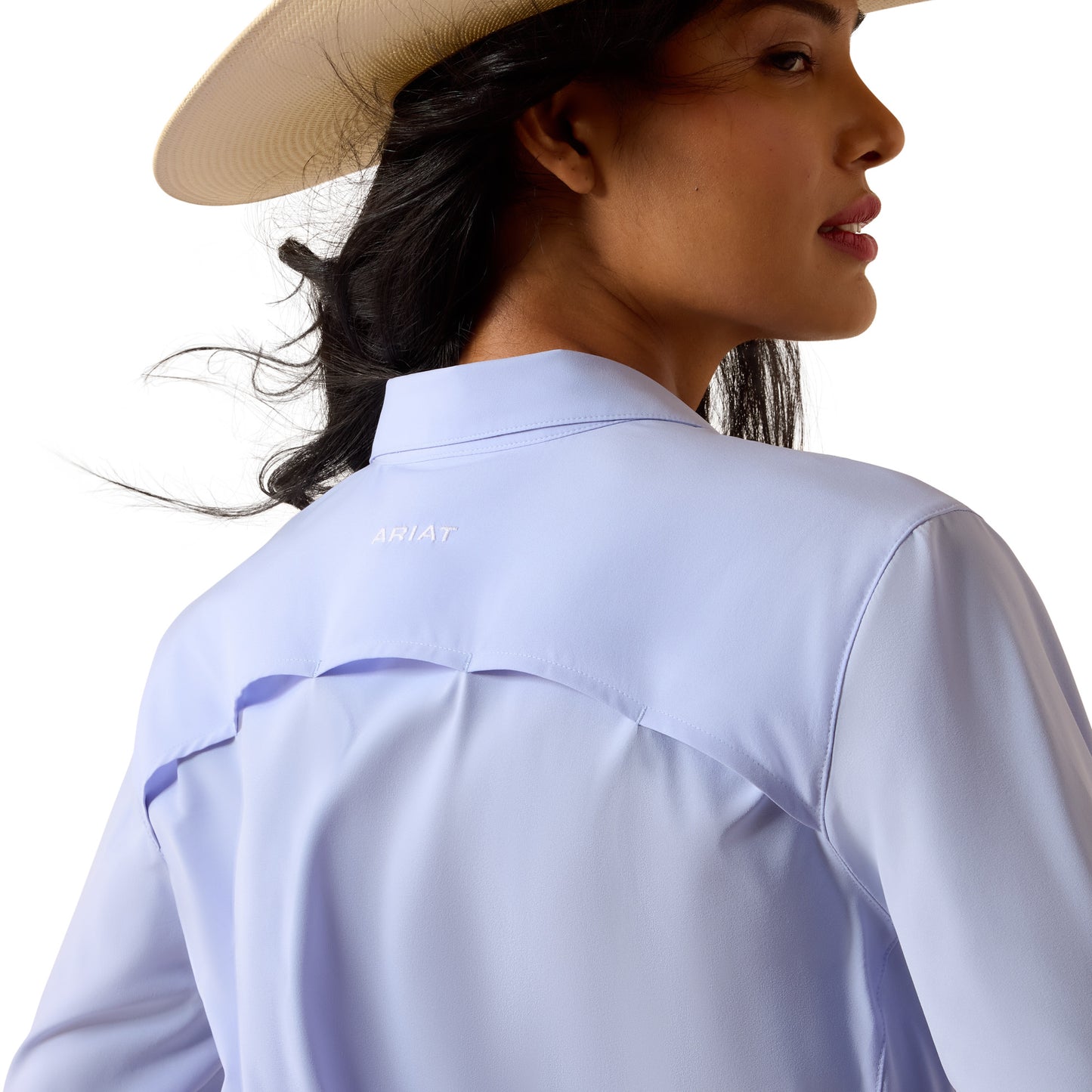 Ariat Ladies Baby Lavender VentTEK Button Down Shirt 10073446